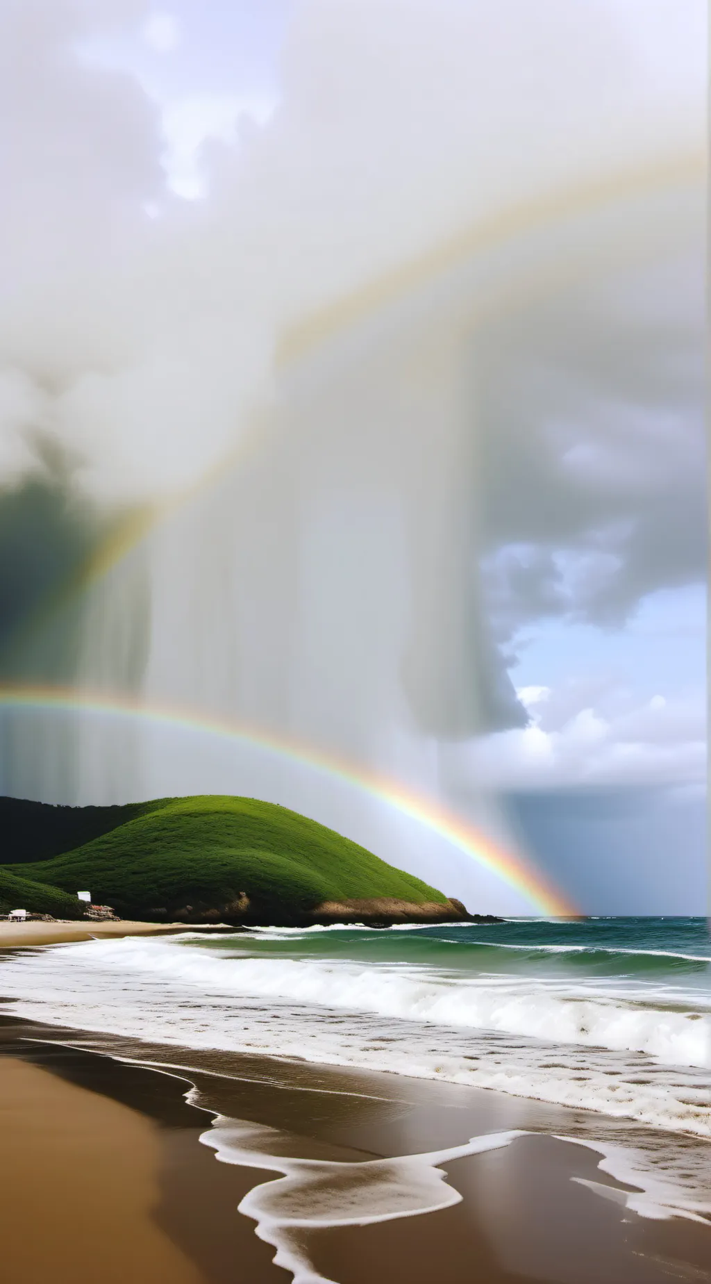 ai character: Rainbow, friends background