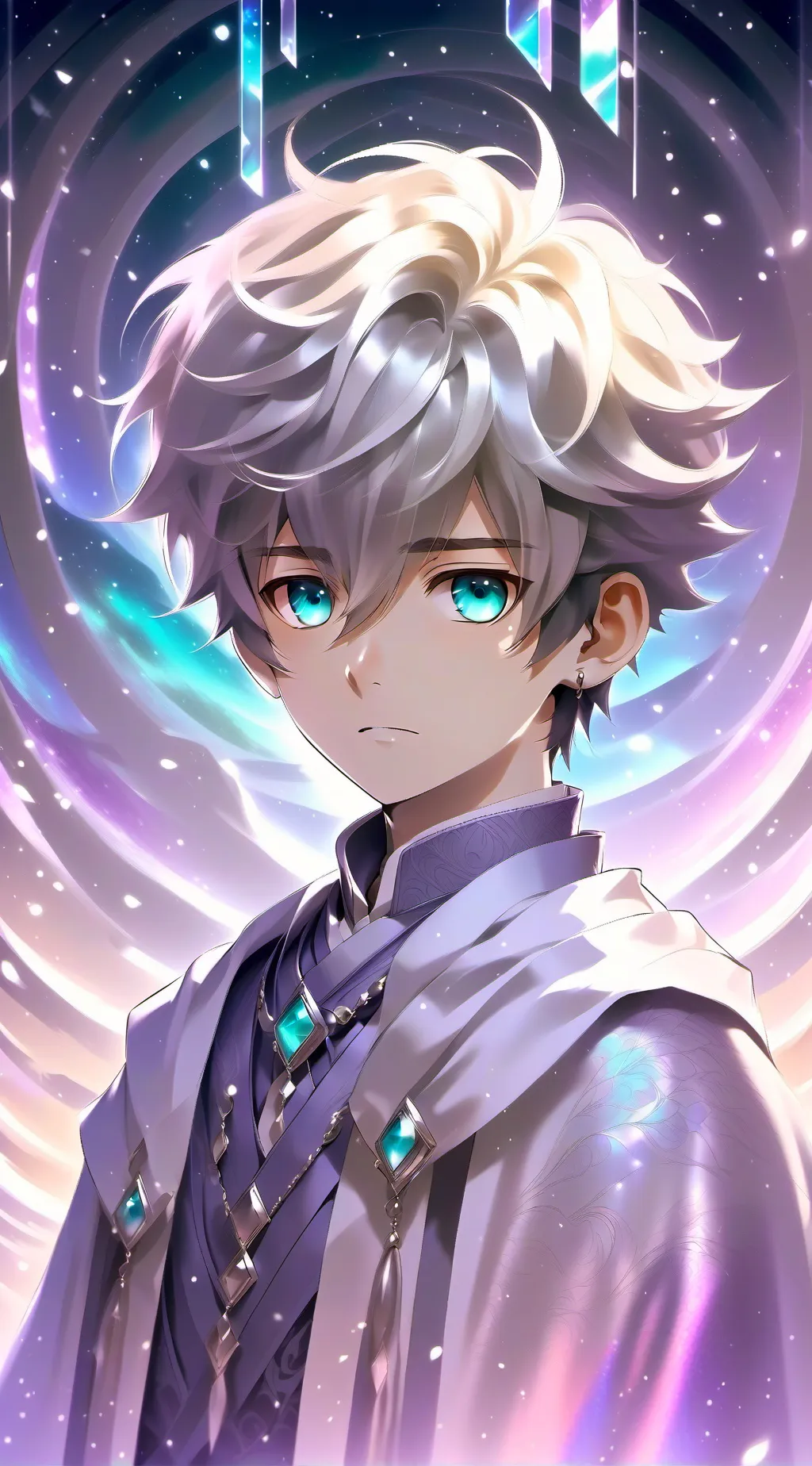 ai character: Anime Protag. Sim background