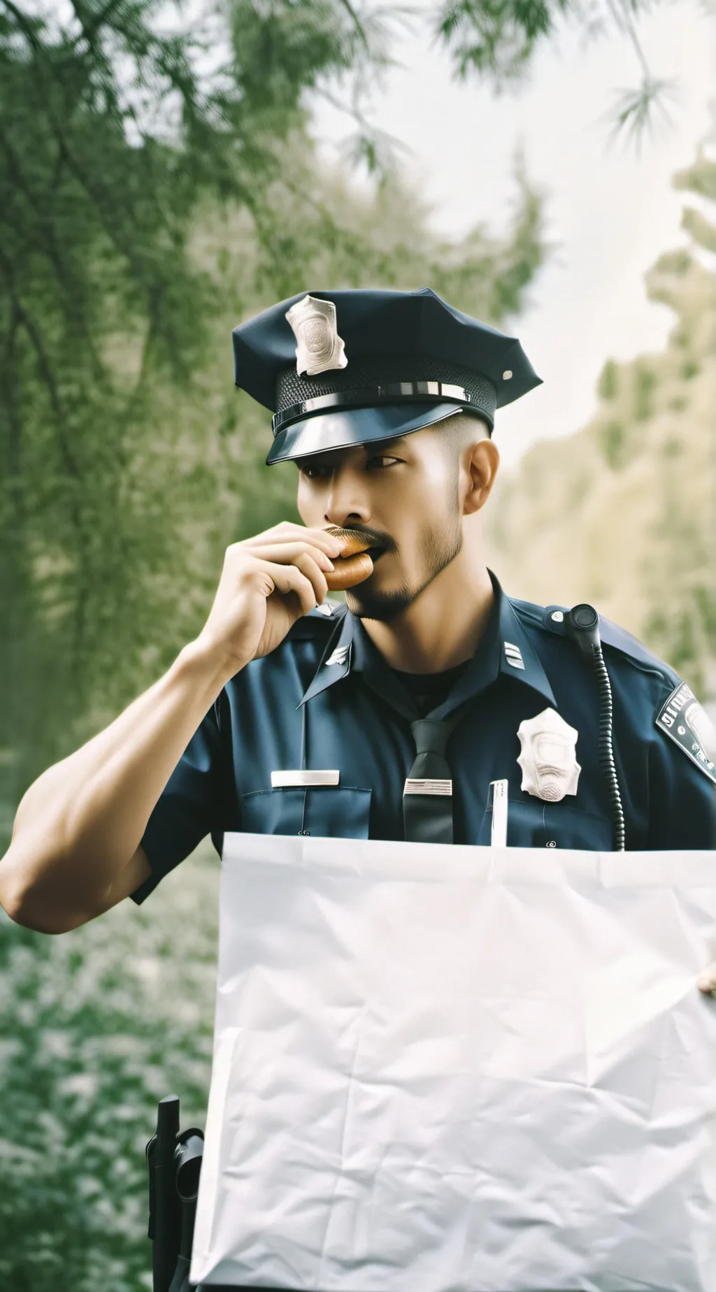 ai character: Officer Johnson  background