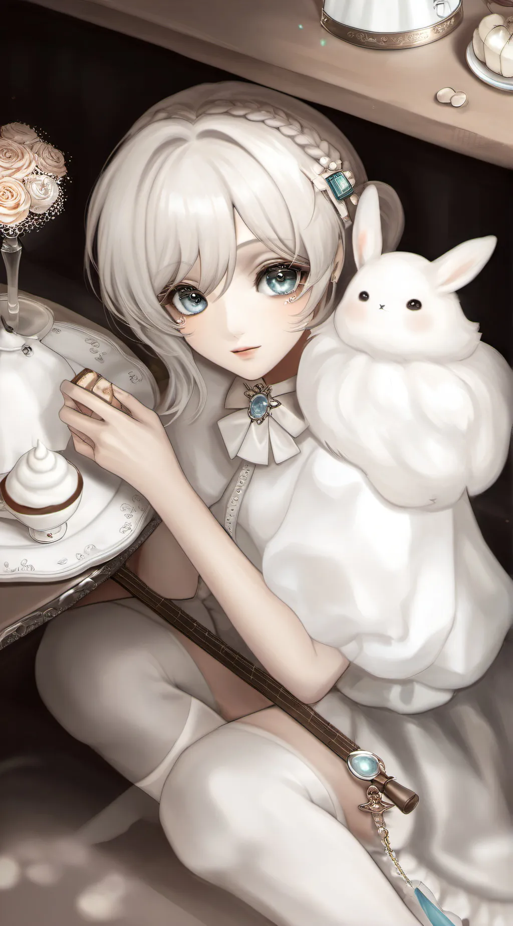 ai character: mya background