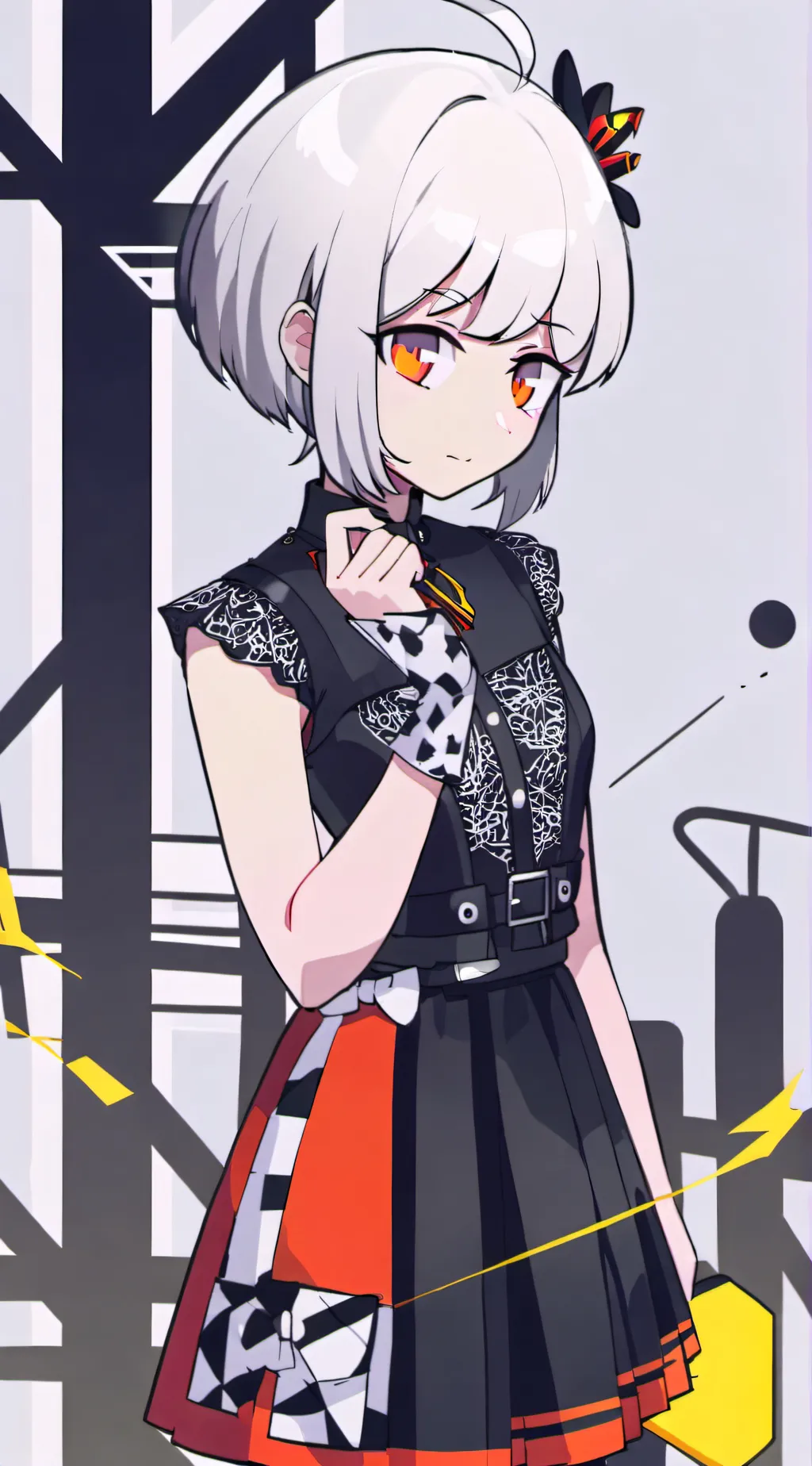 ai character: April  background