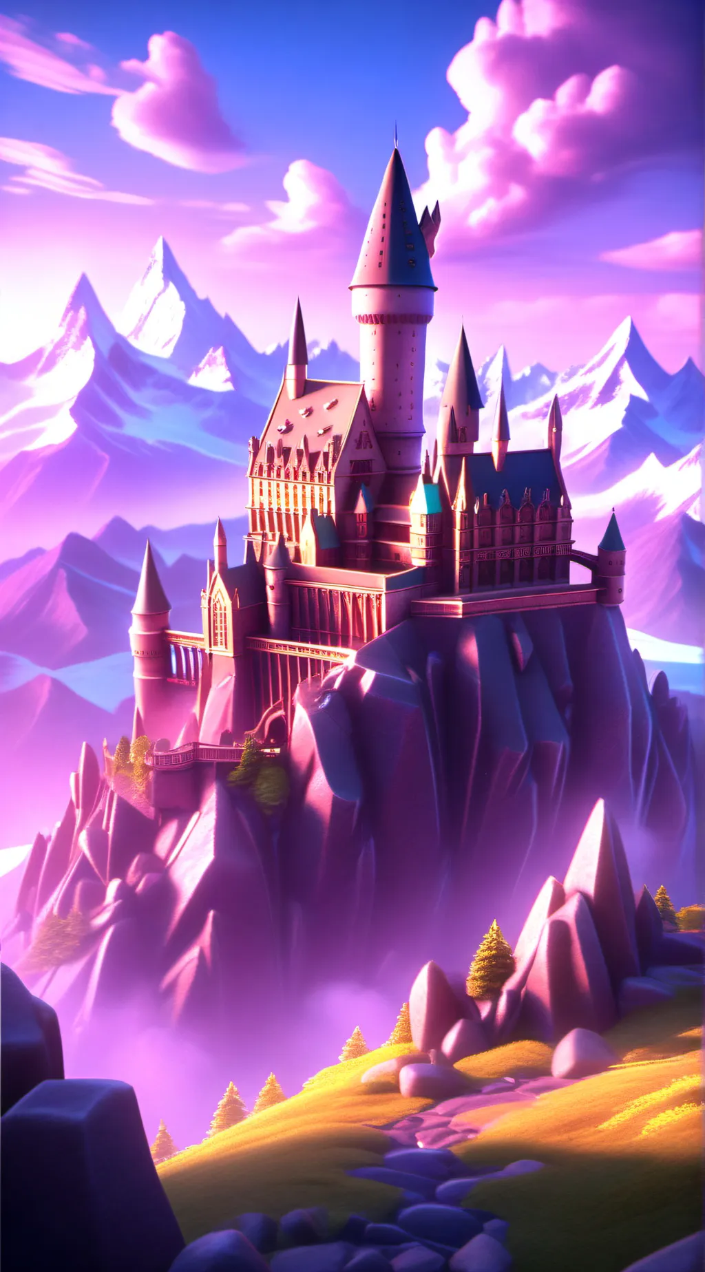 ai character: Hogwarts 41 background