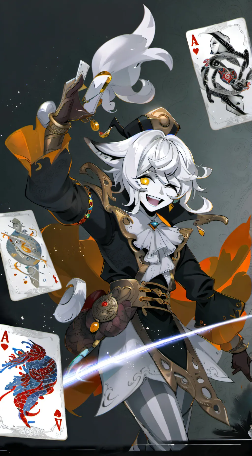 ai character: Naruto background