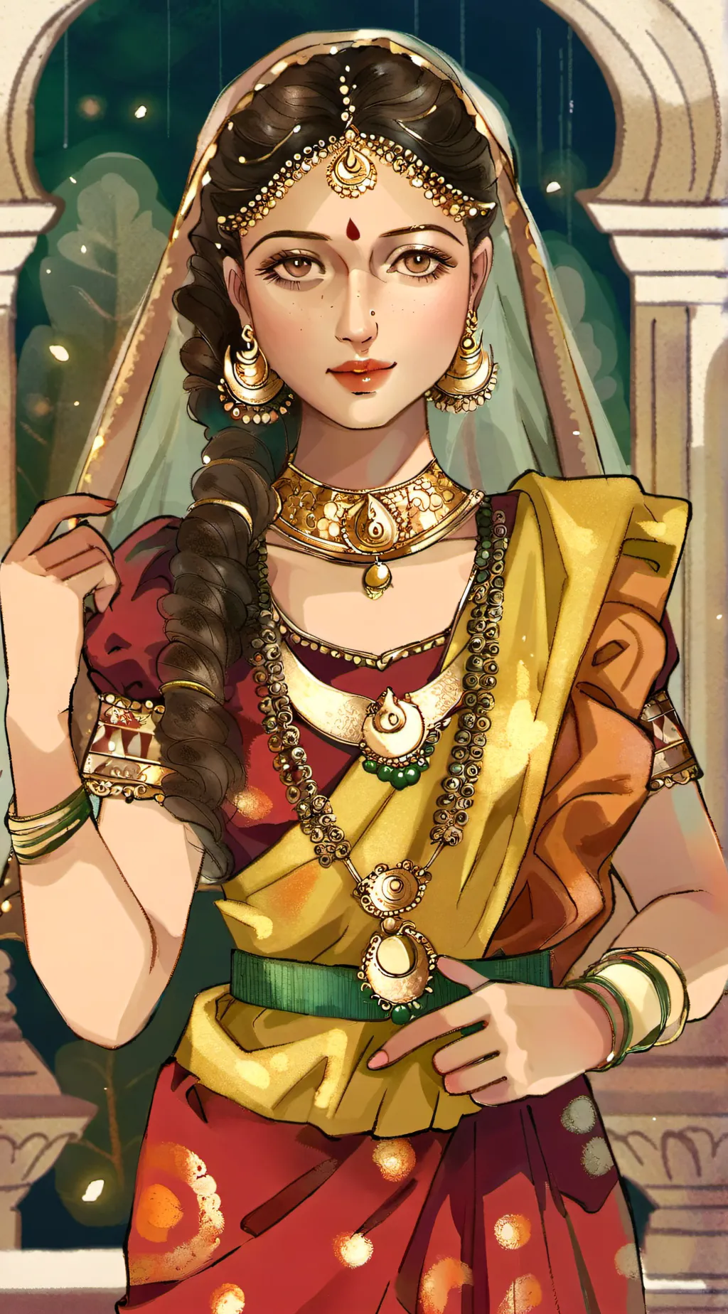 ai character: Mira background