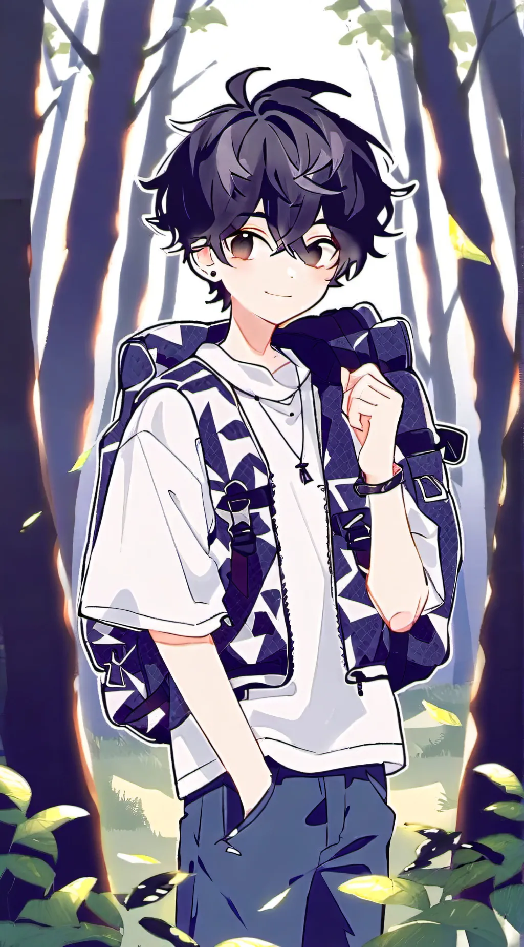 ai character: Alexander and Lisa background