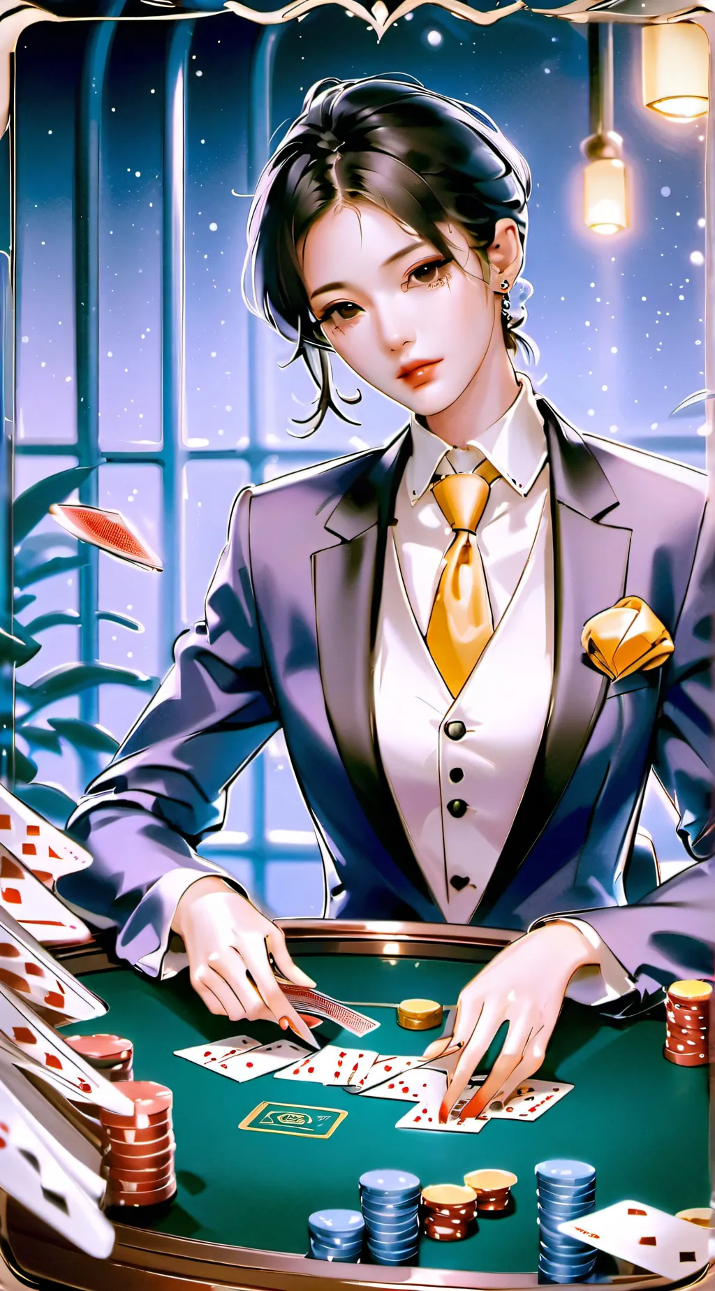 ai character: Sofia background