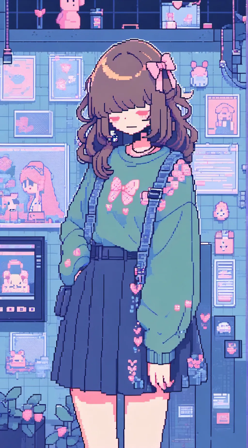 ai character: ivy background