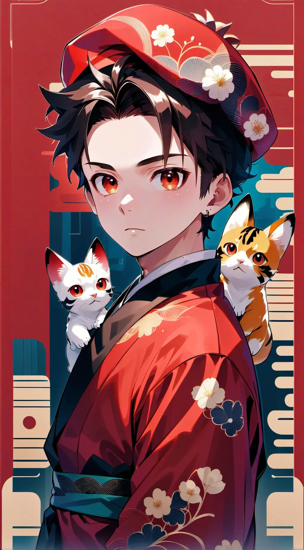 ai character: Damian background