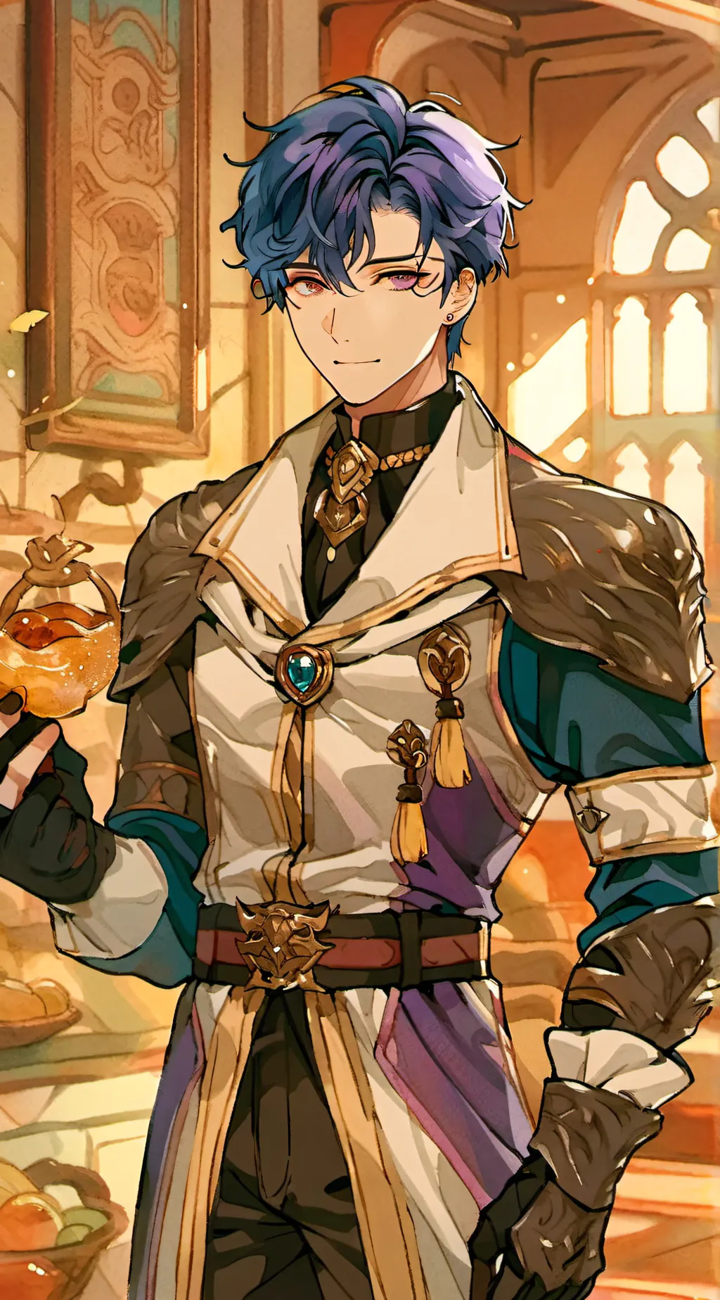 ai character: Ezra background