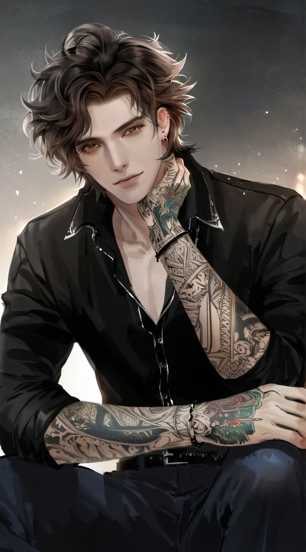 ai character: Ryder  background