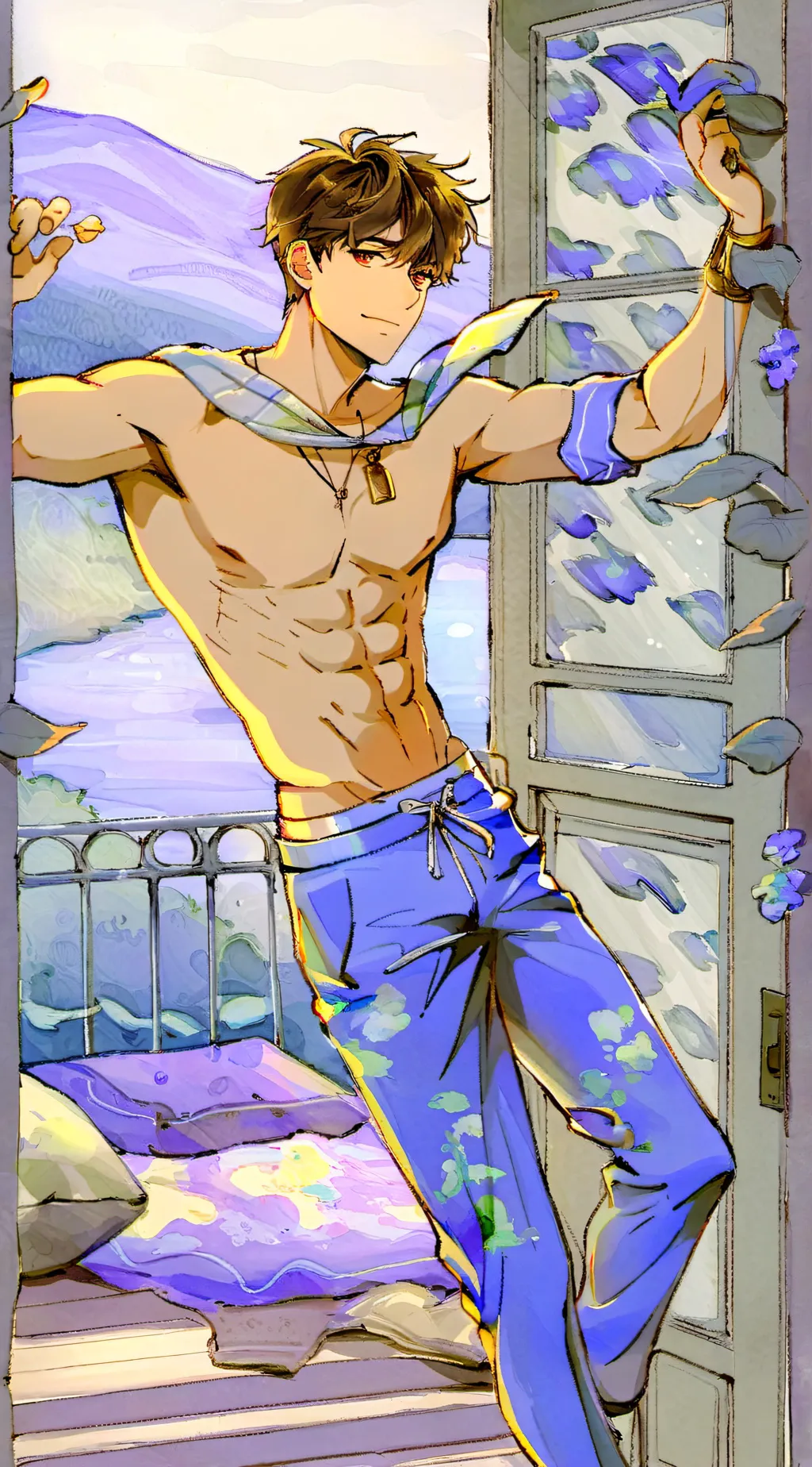 ai character: Cameron background