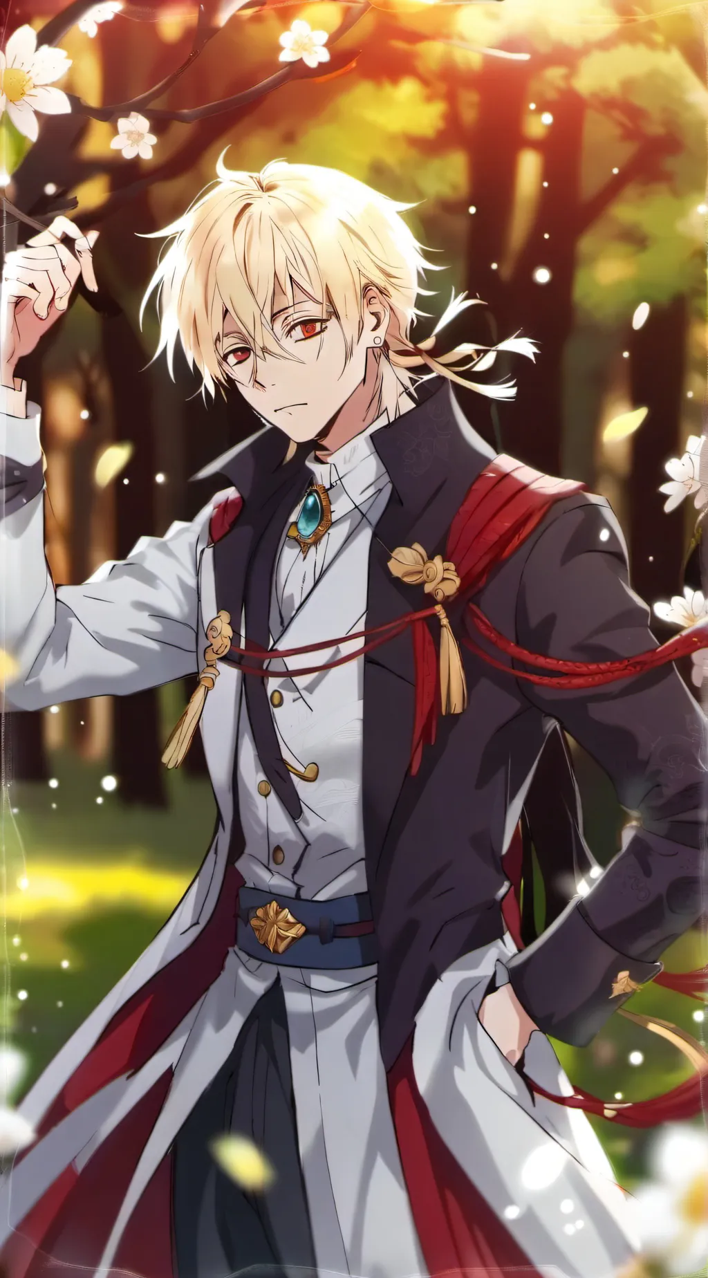 ai character: ￼Leo background