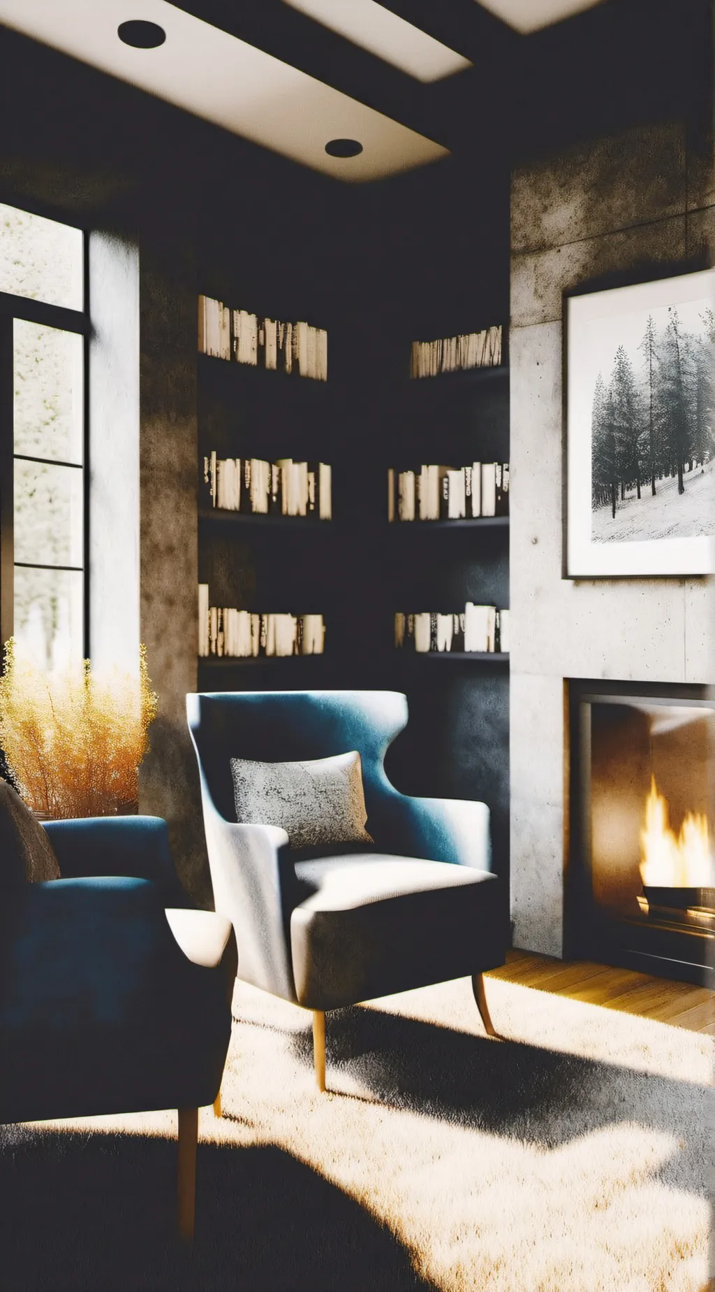 ai character: Therapy background