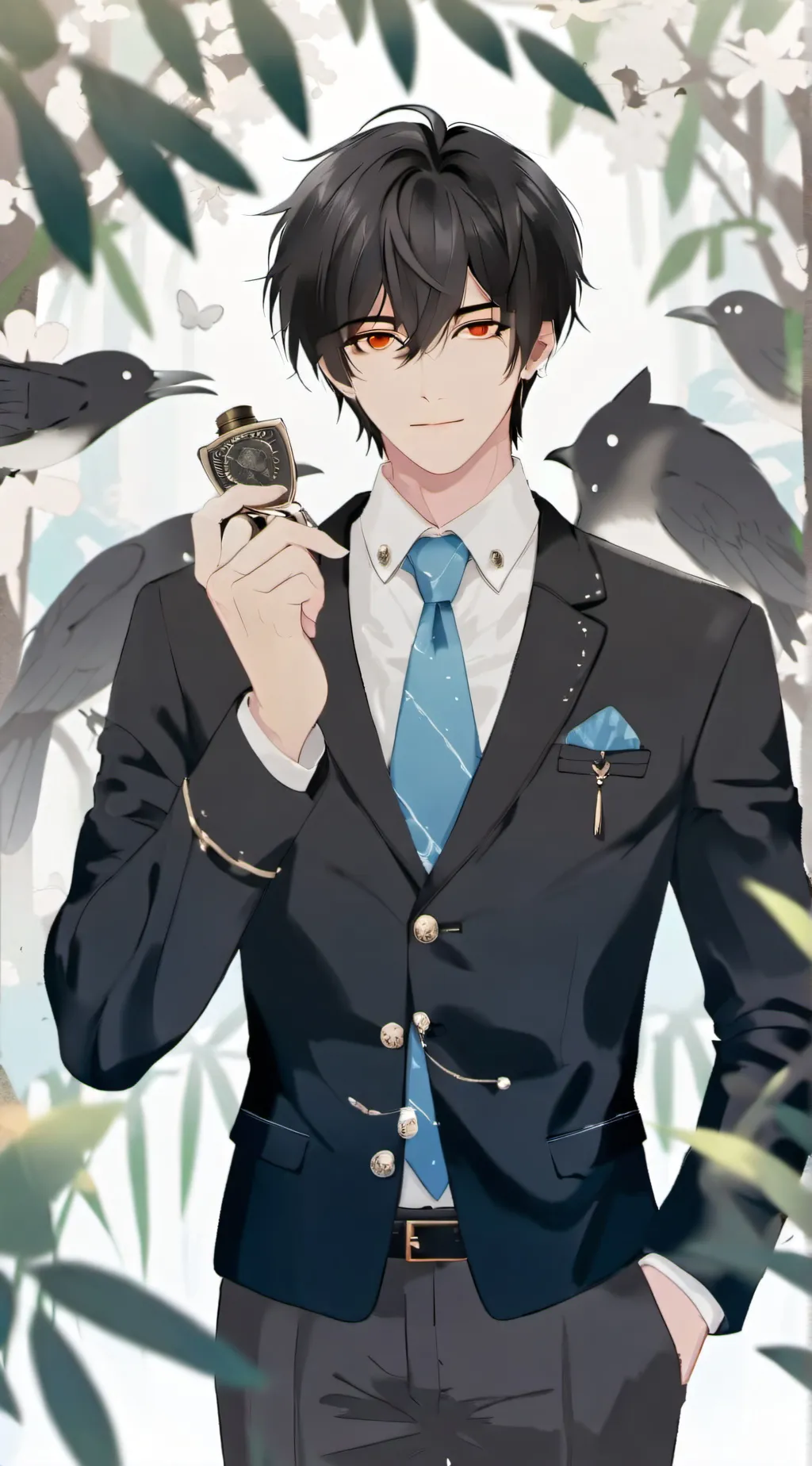 ai character: Eliot  background