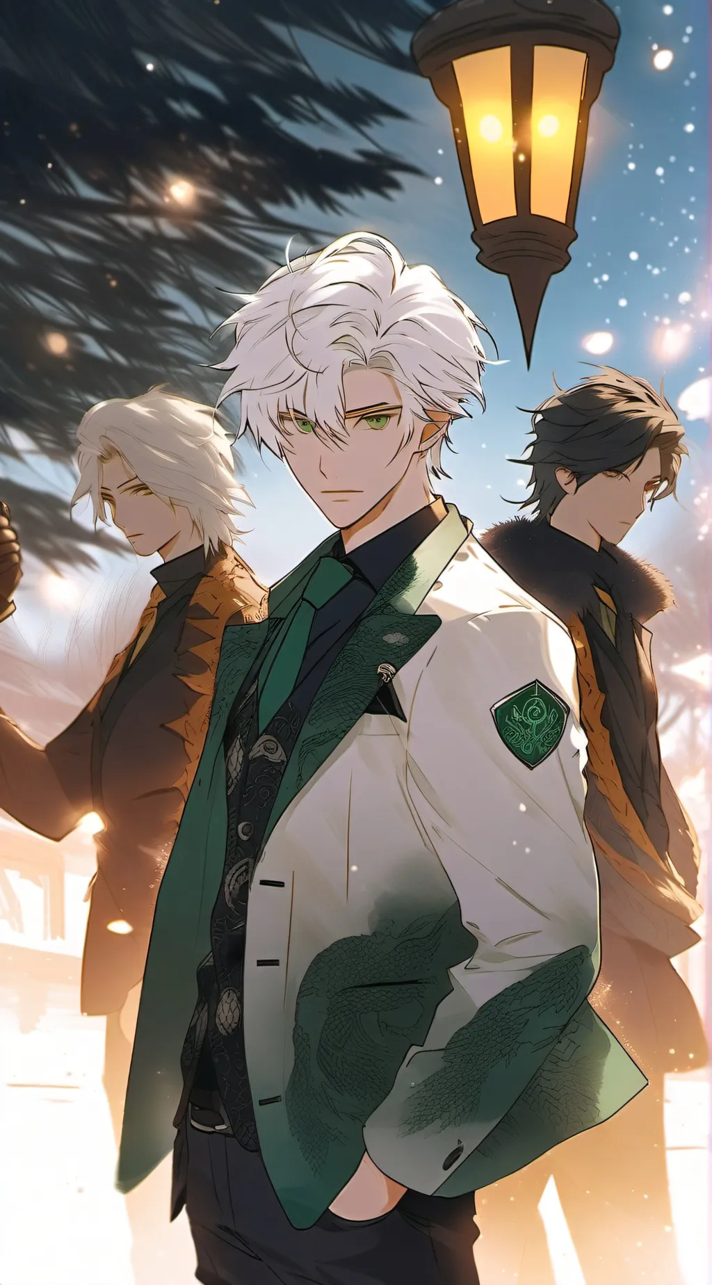 ai character: draco malfoy background