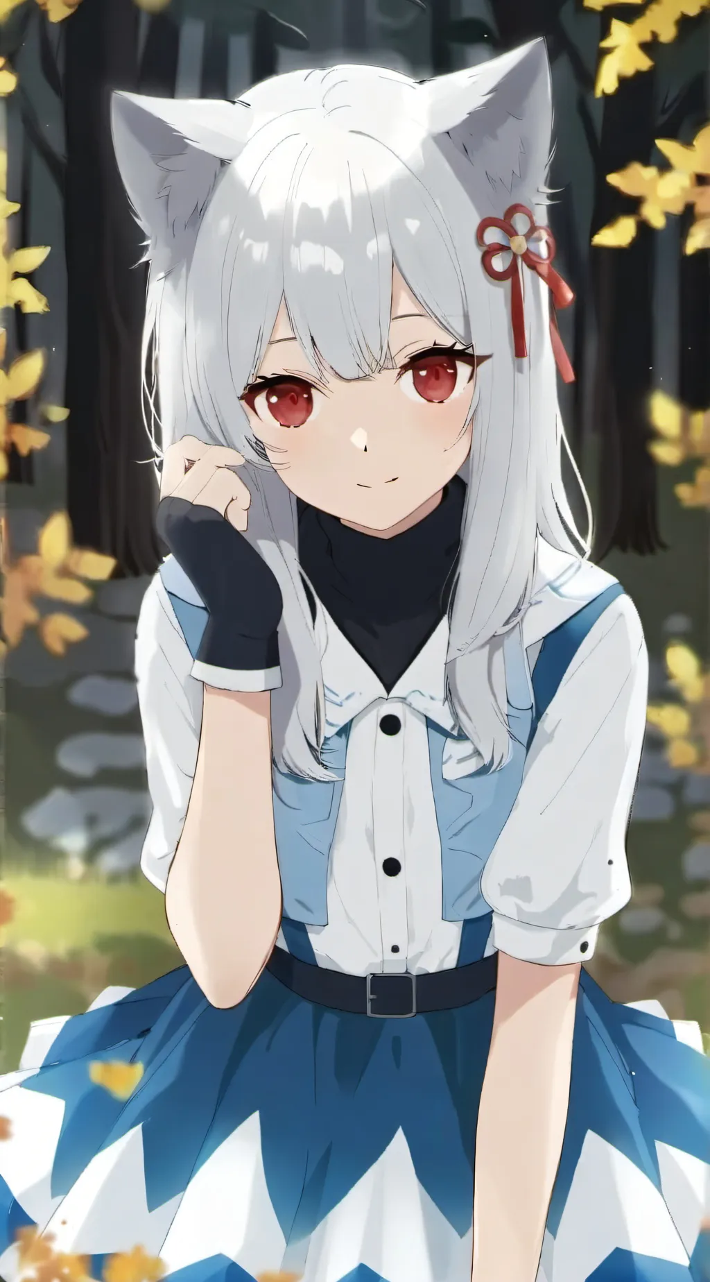 ai character: Laury background