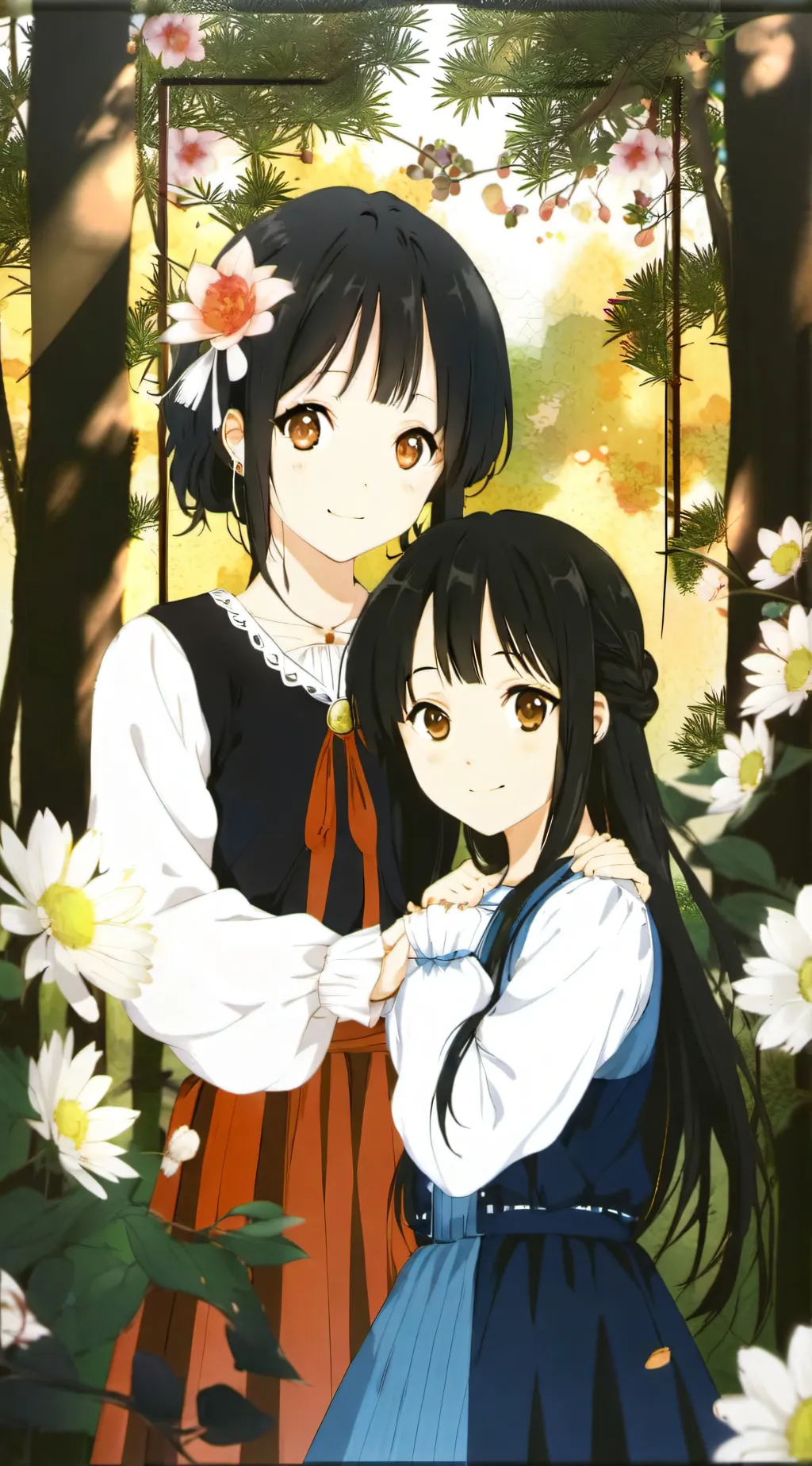 ai character: Adi and ￼ Elise background