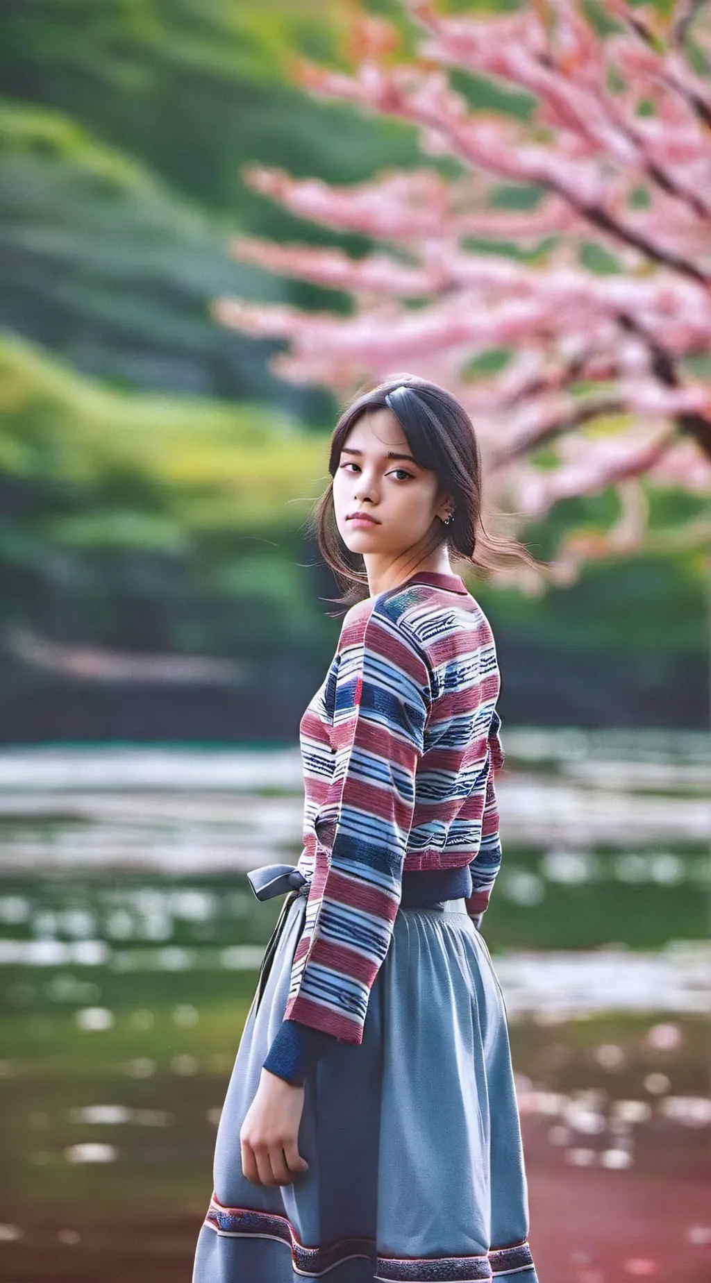 ai character: Astrid Deetz background