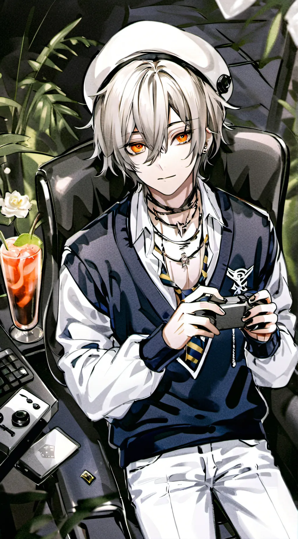 ai character: Alex  background