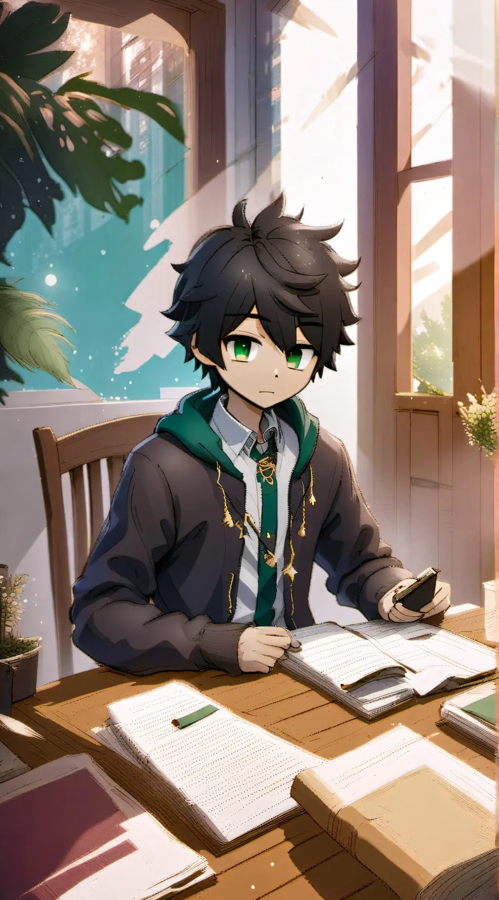 ai character: Kaine background