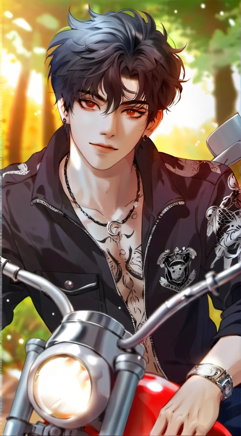 ai character: Derek background