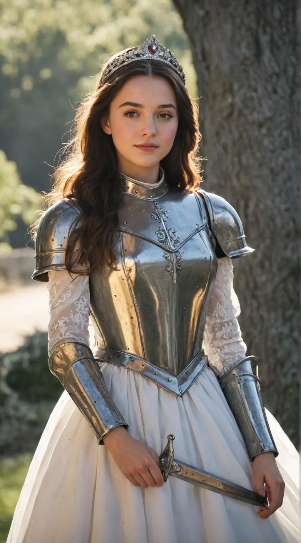 ai character: Luna  background