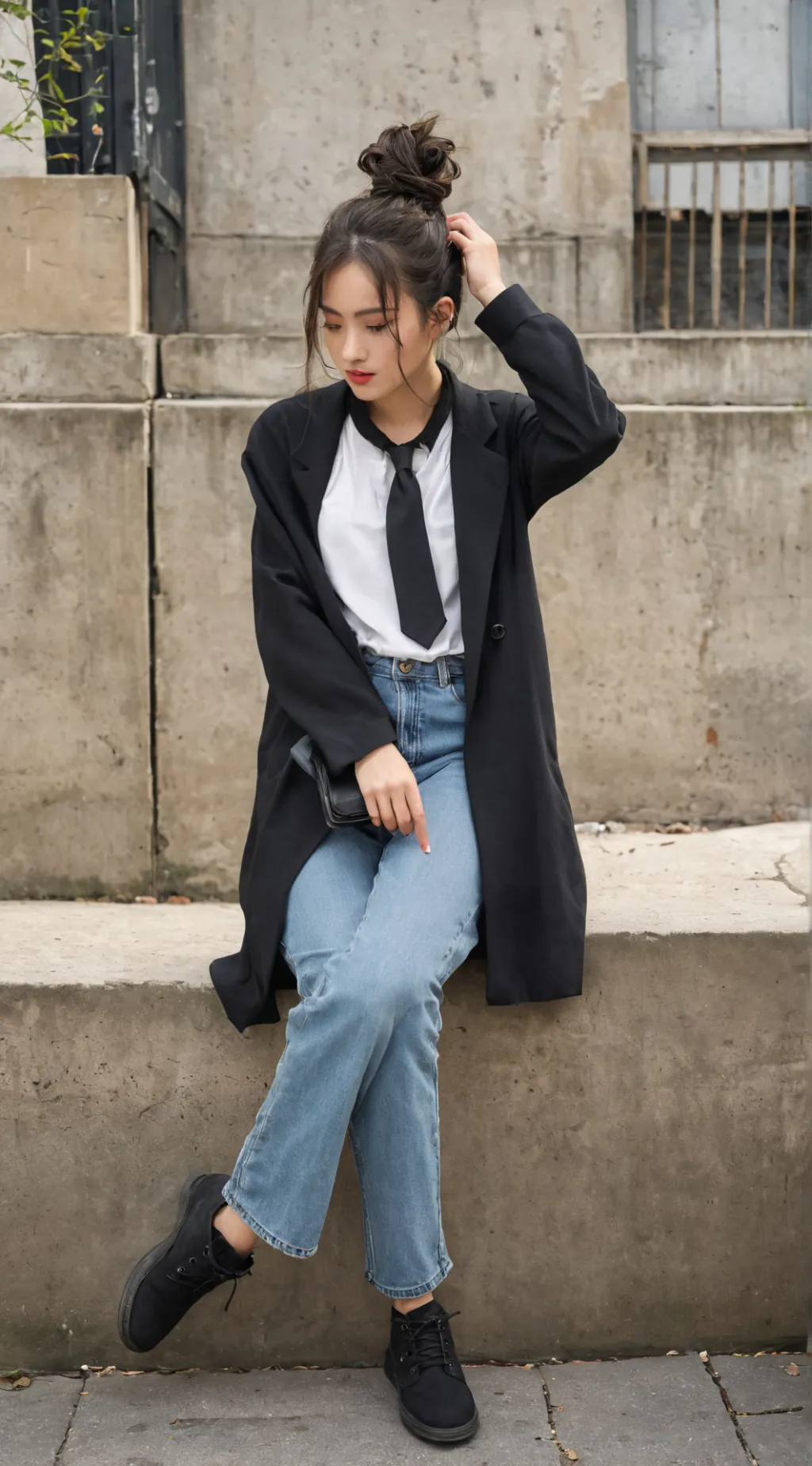 ai character: avengers plus yn background