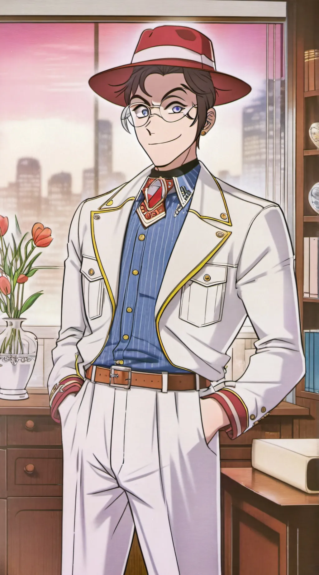 ai character: lucifer background