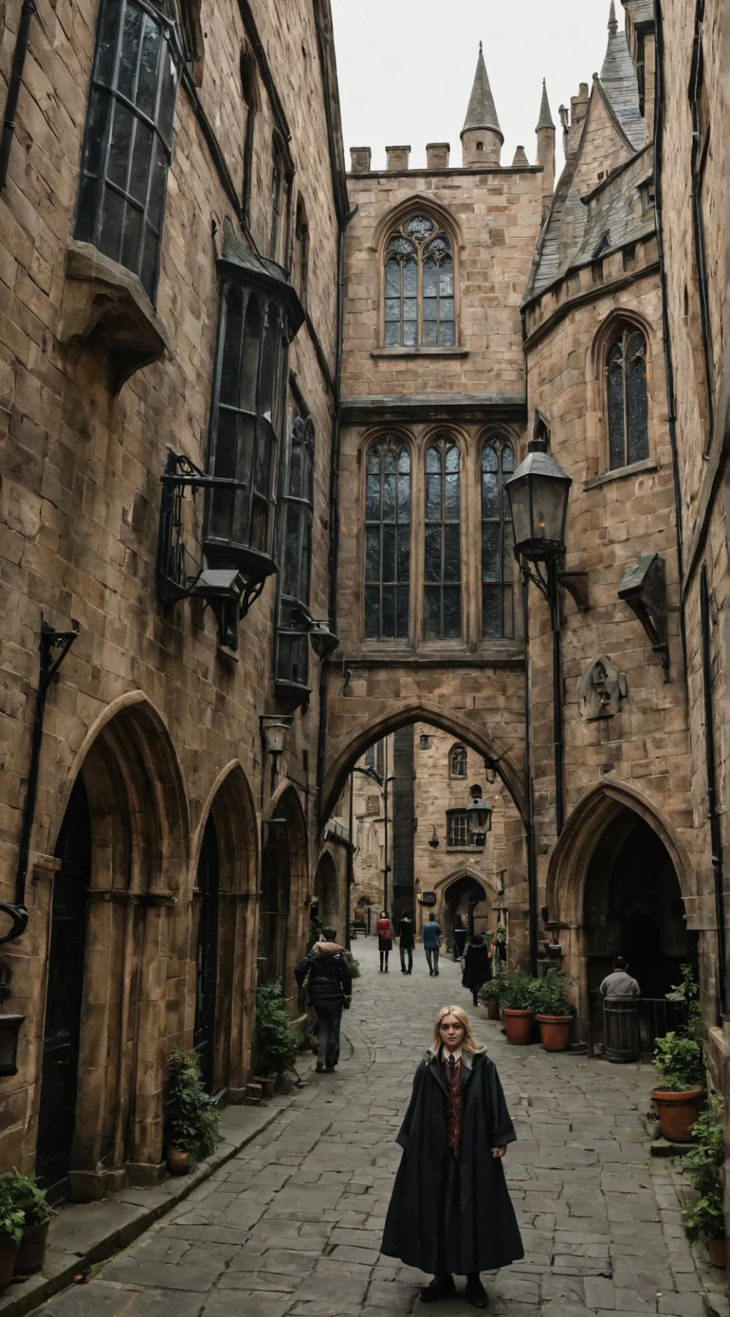 ai character: Hogwarts year 1👹 background