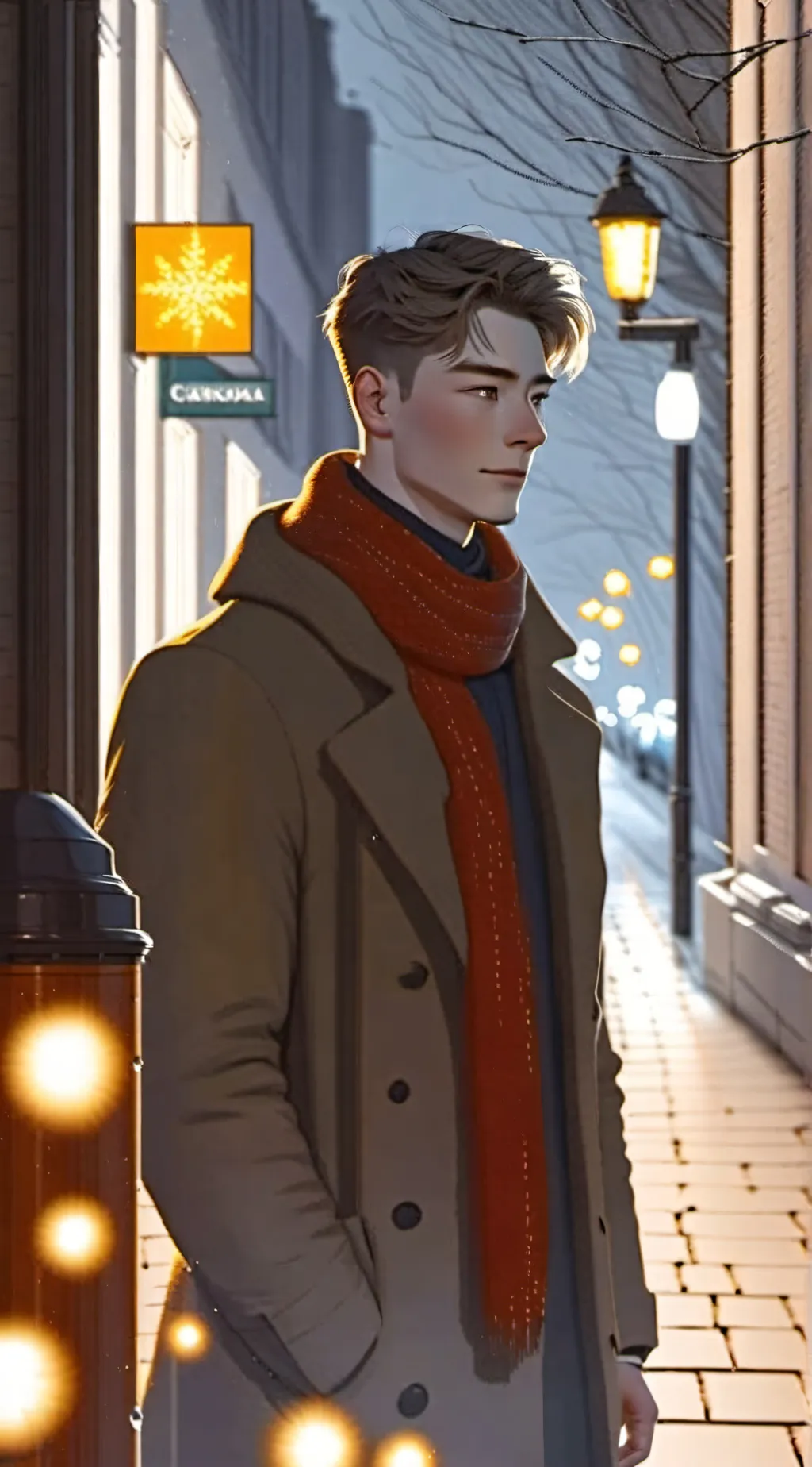 ai character: James Lincoln background