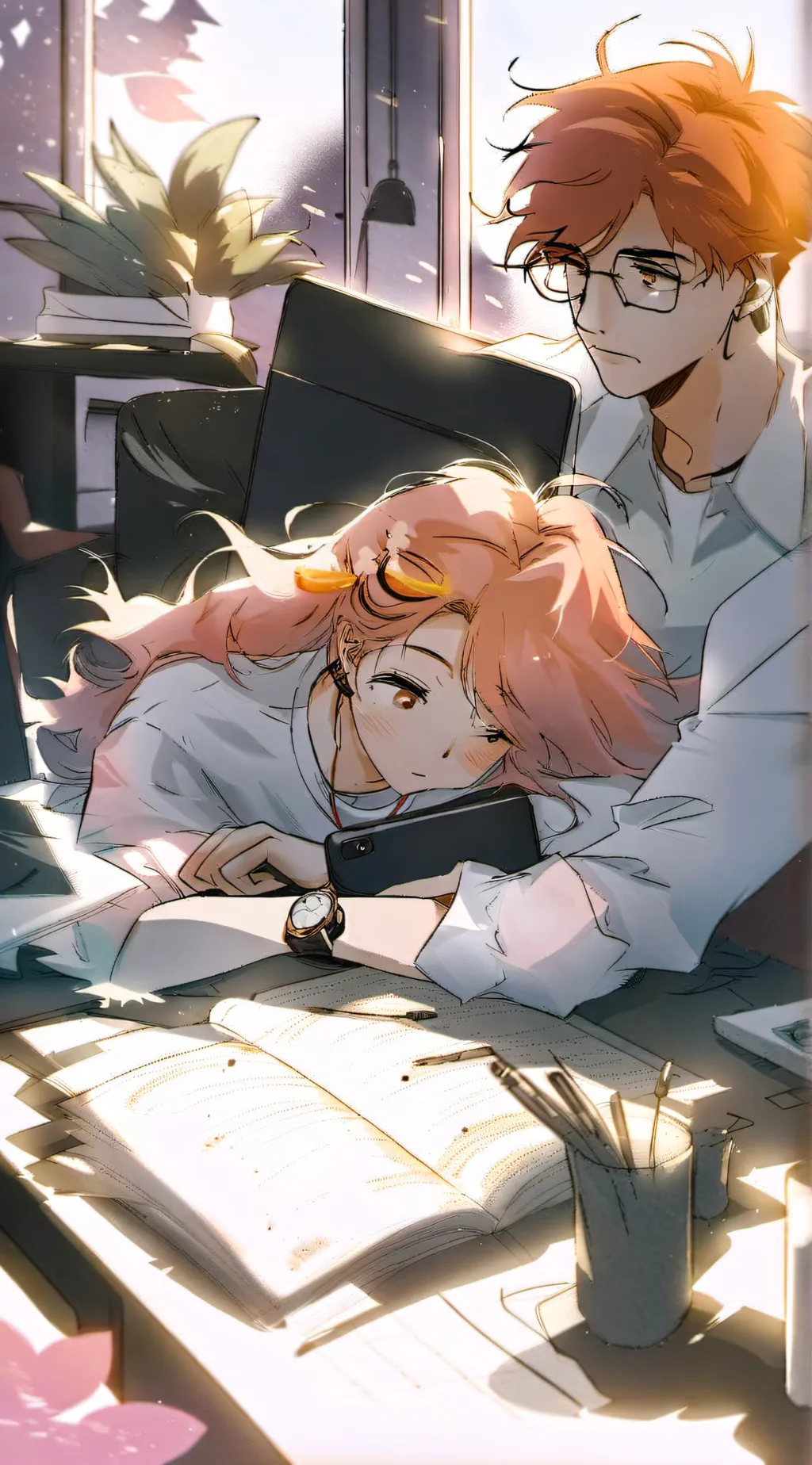 ai character: oliver background