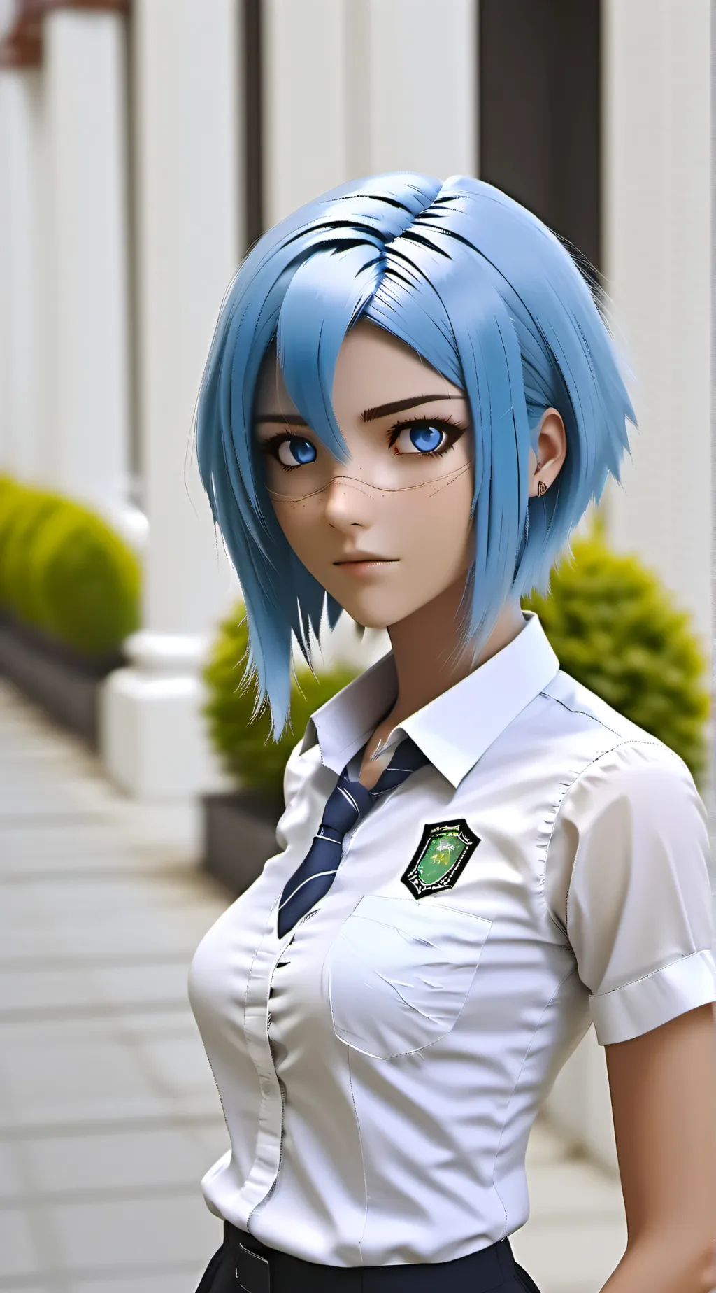 ai character: Katey Kathie background