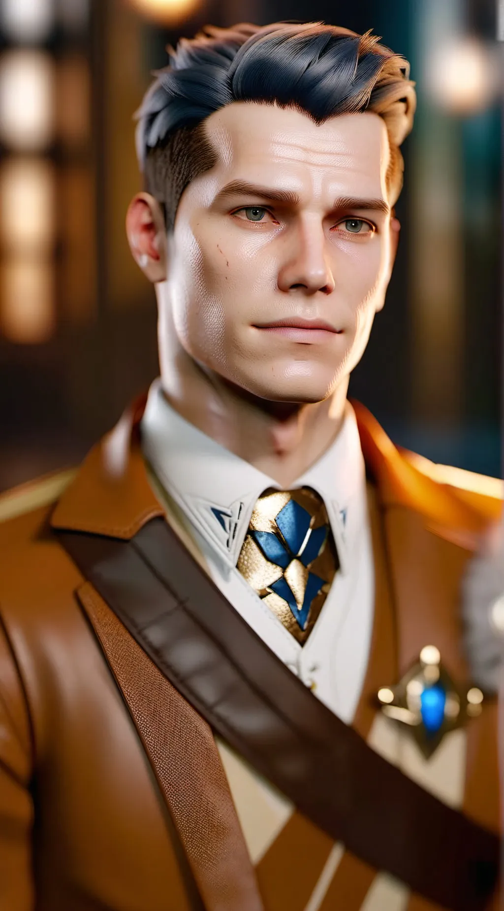 ai character: Connor Detroit: BH background