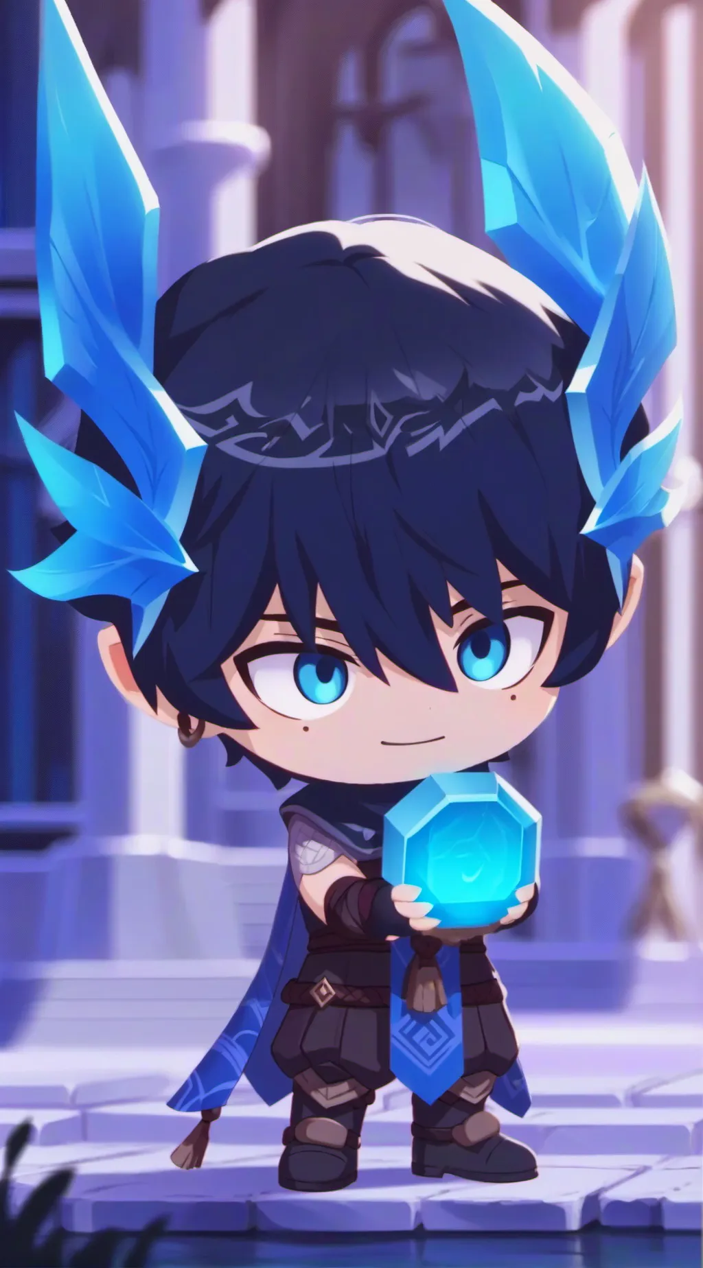 ai character: SHOTA AIZAWA  background