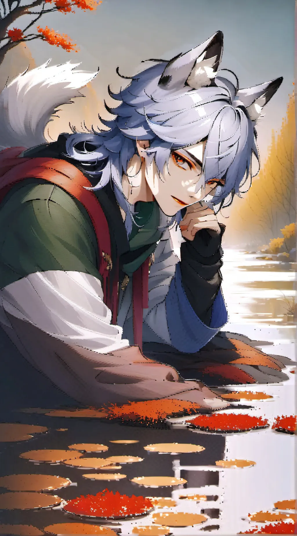 ai character: ★Oscar★ background