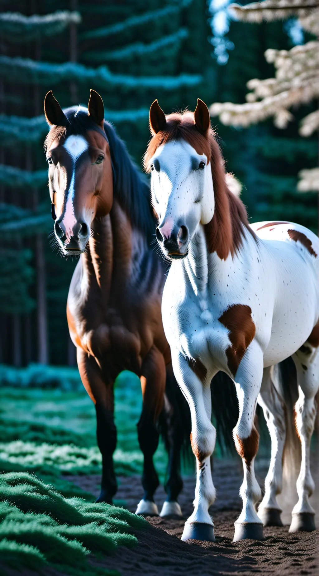 ai character: Spirit background