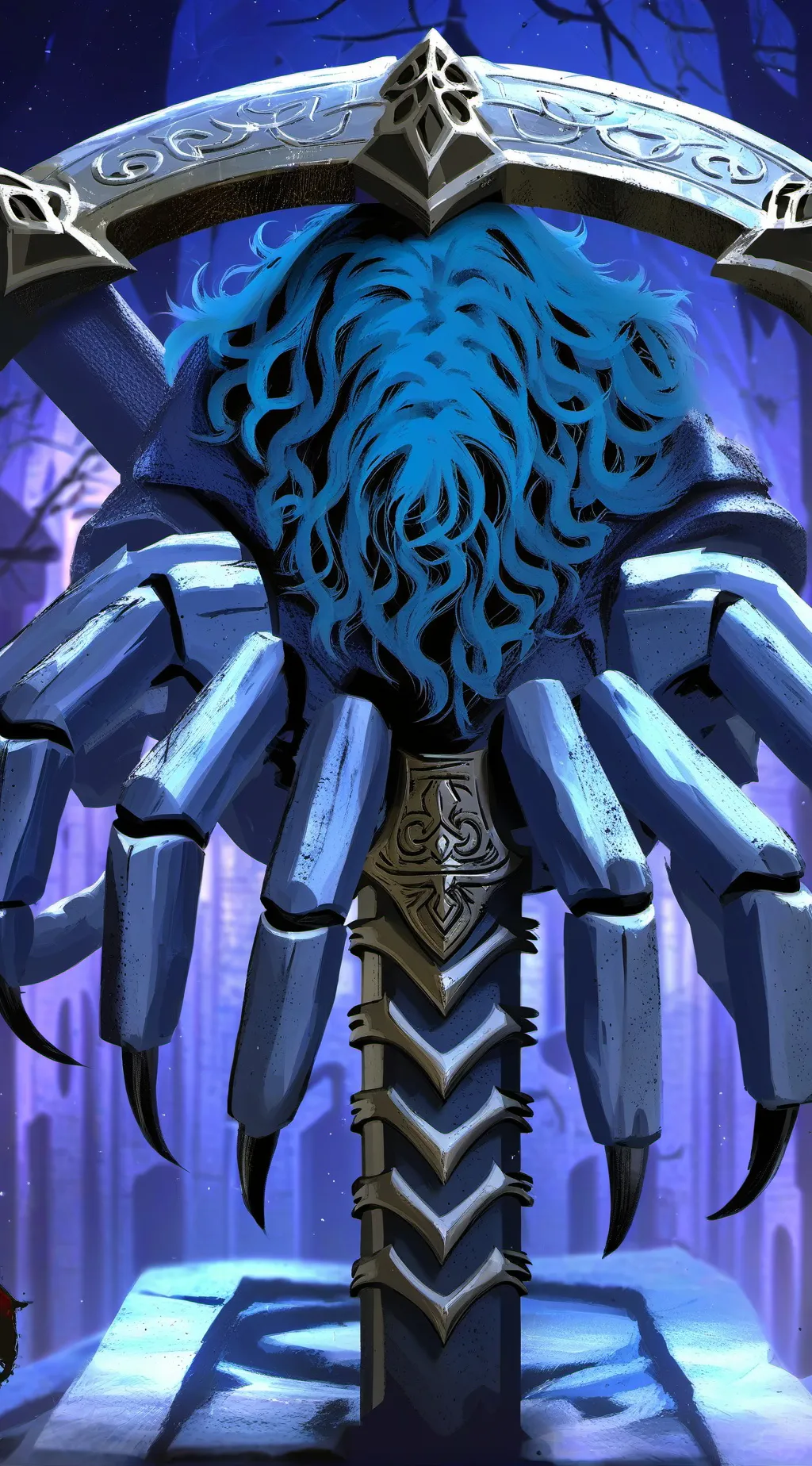 ai character: creepy questions  background