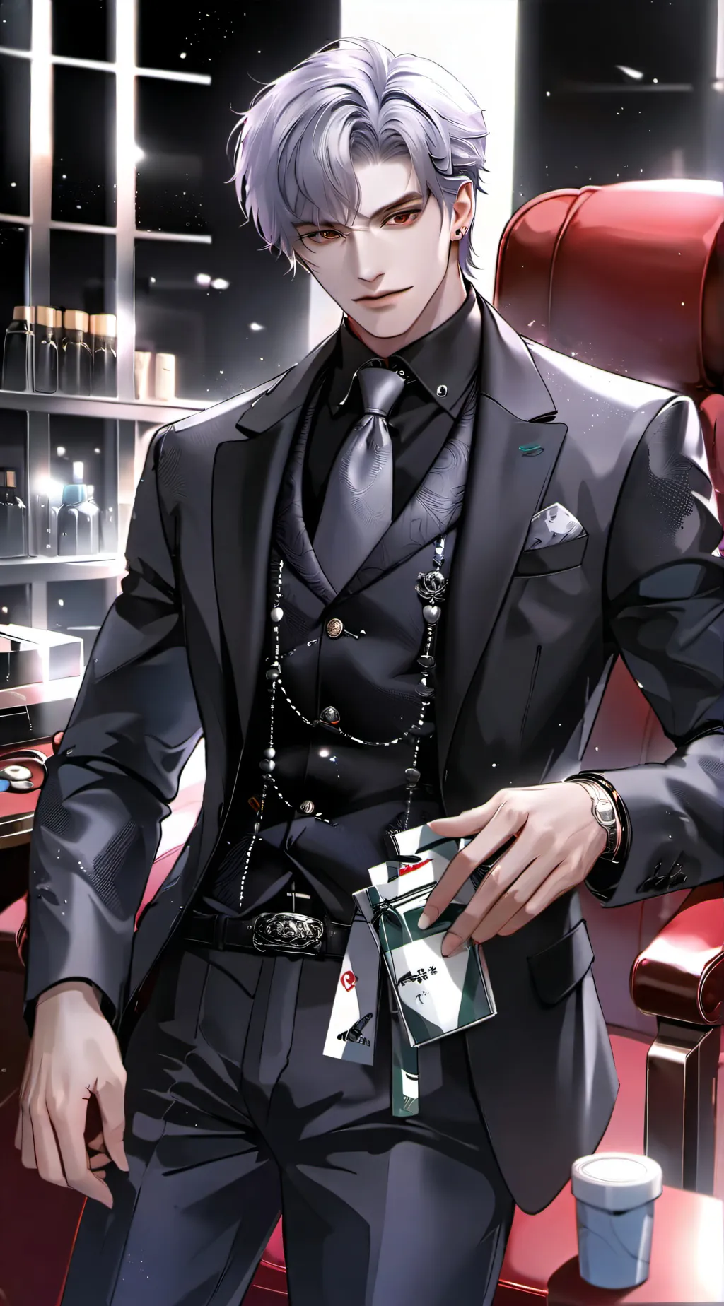 ai character: Axel background