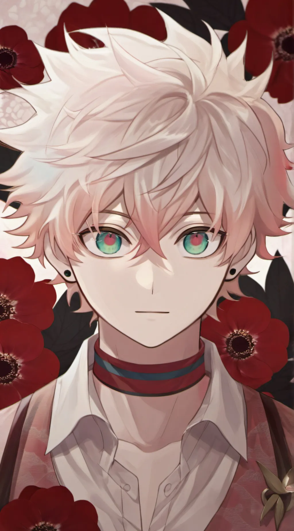 ai character: bakugo(from mha) background