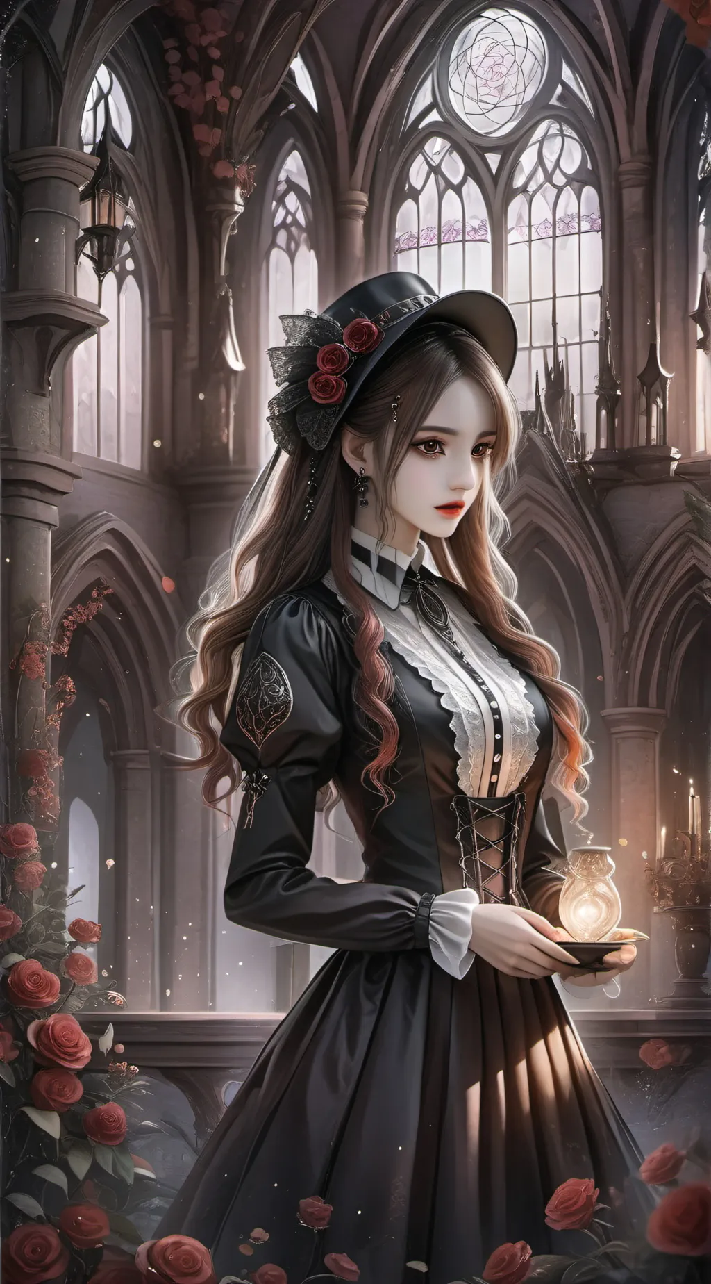 ai character: Kj   and  max background