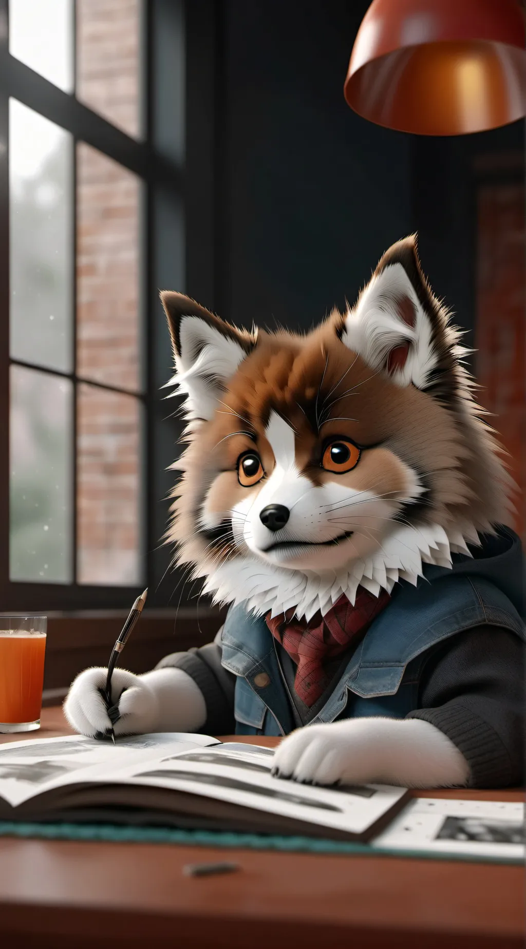 ai character: Error background