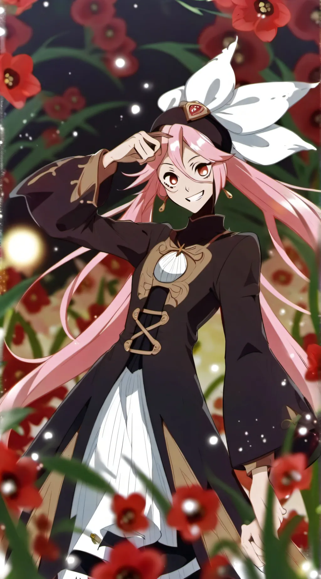 ai character: Hh duck flood background