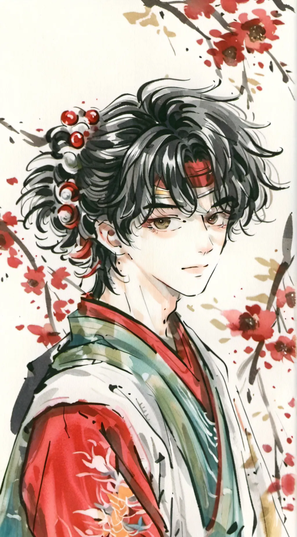 ai character: megumi  background