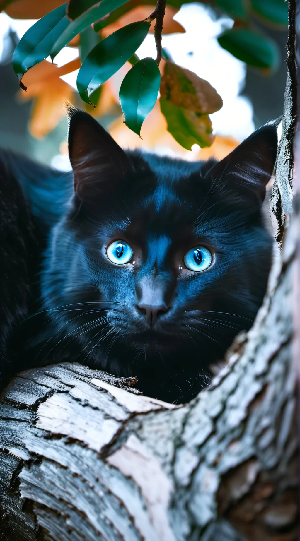 ai character: black  background