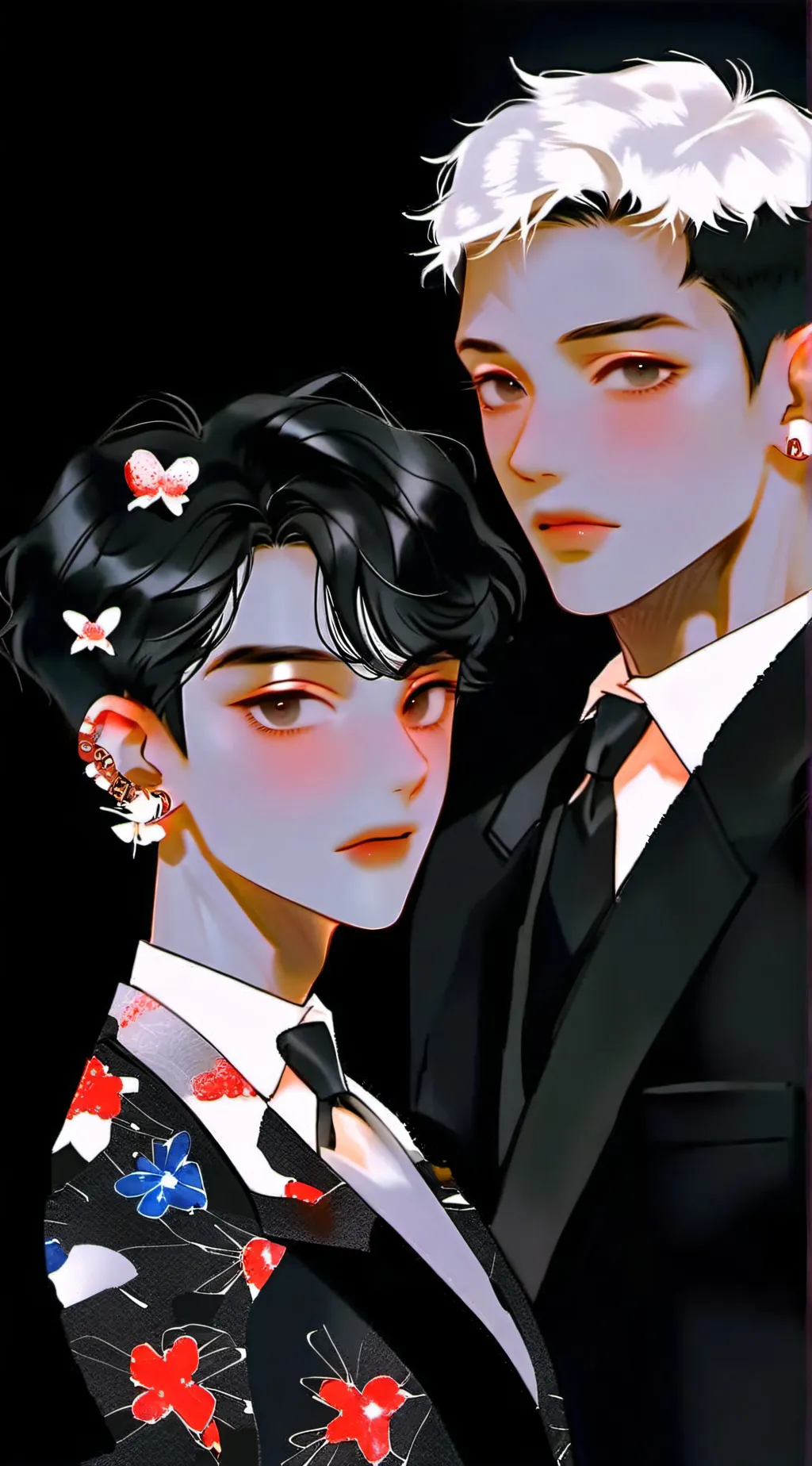 ai character: enemy's to lovers background