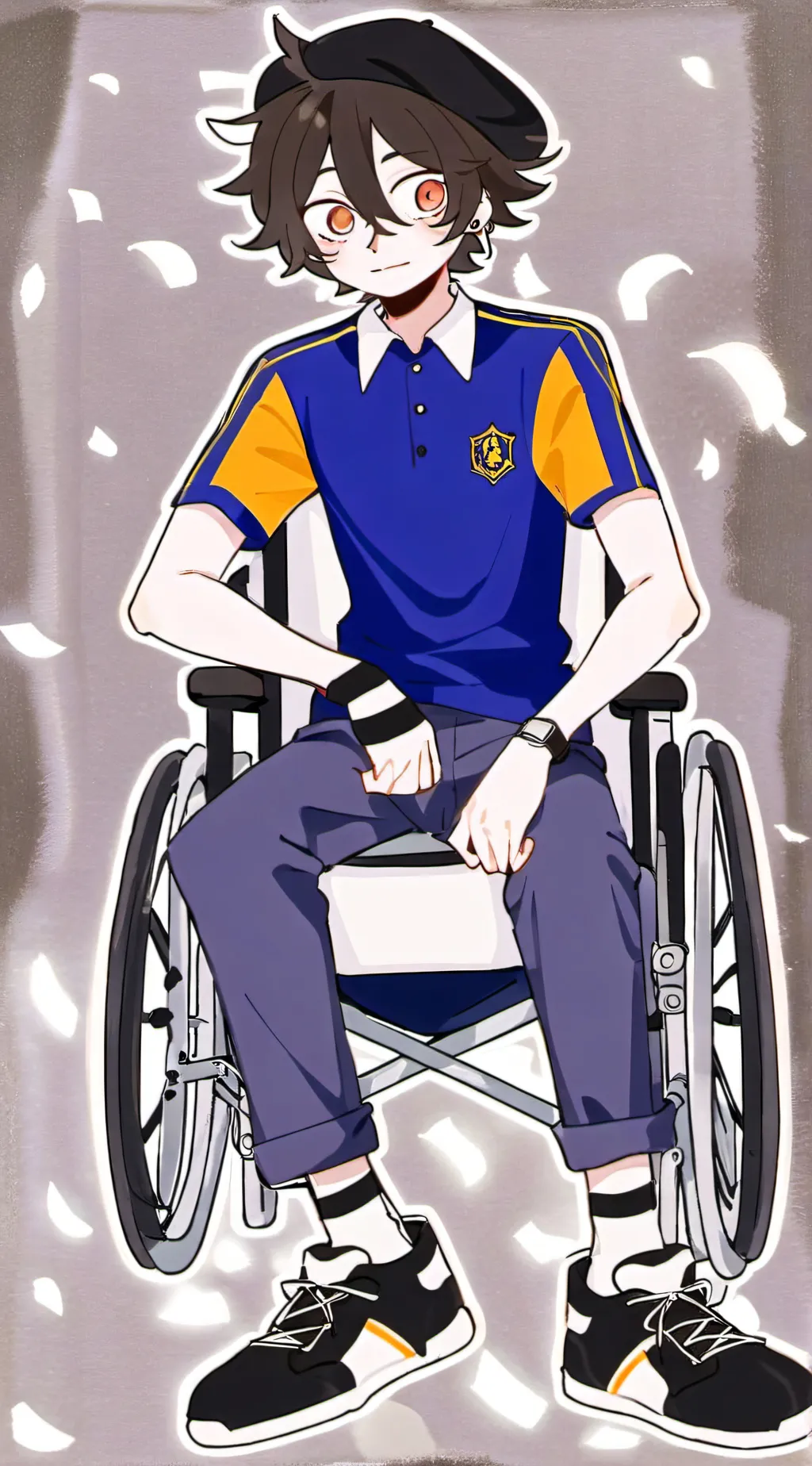 ai character: Teddy <3 background