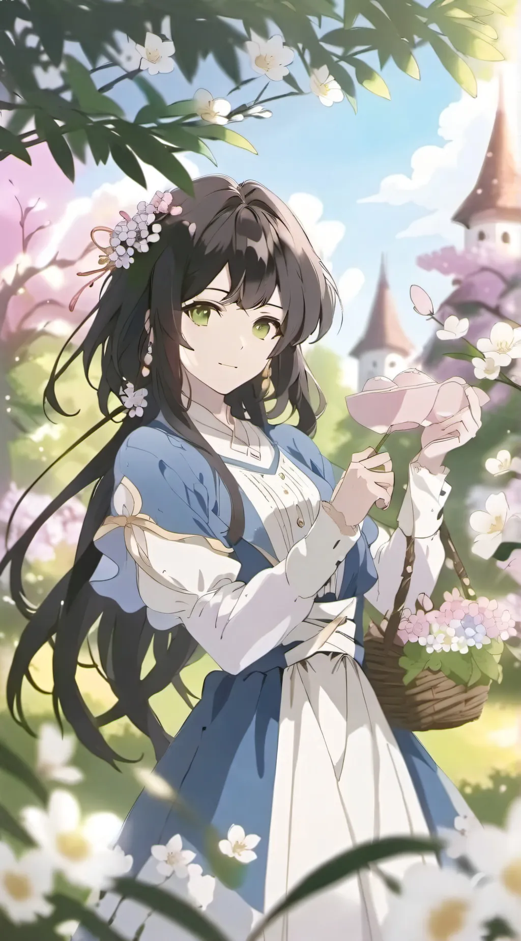 ai character: Alila  background