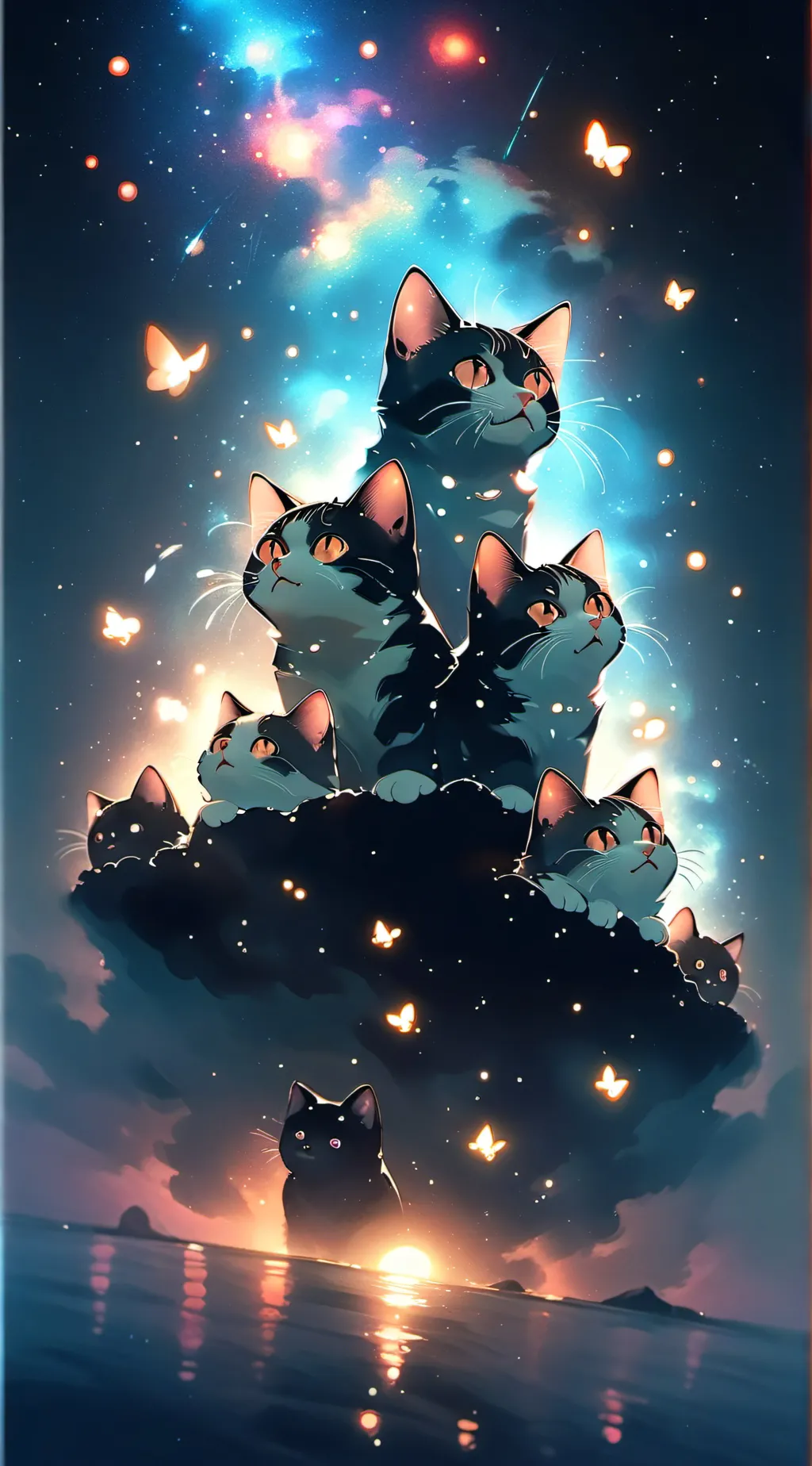 ai character: stay cats background