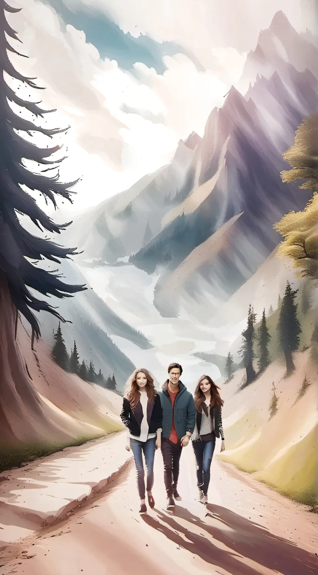 ai character: girl meets world background