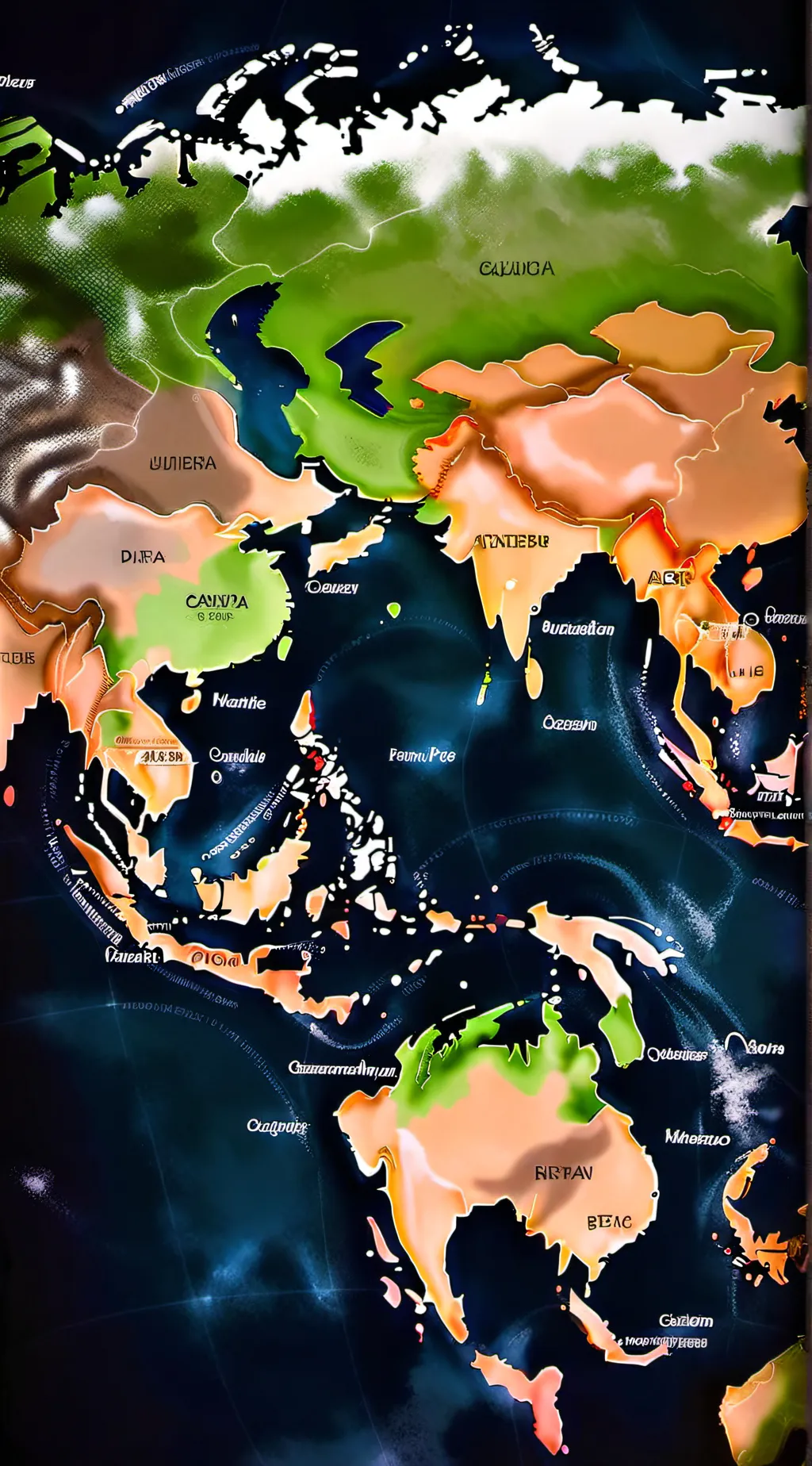 ai character: Asia WW2 background